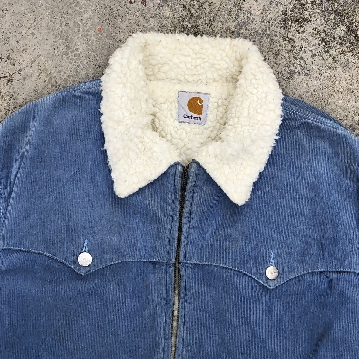 Carhartt Vintage Carhartt Corduroy Fleece Lined Jacket Size US L / EU 52-54 / 3 - 9 Thumbnail