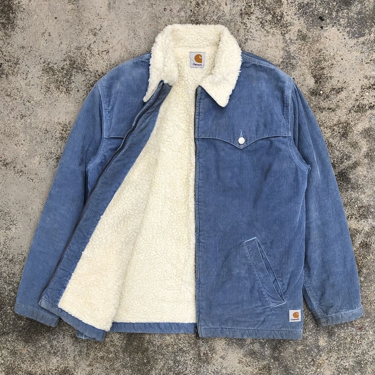 Carhartt Vintage Carhartt Corduroy Fleece Lined Jacket Size US L / EU 52-54 / 3 - 6 Thumbnail
