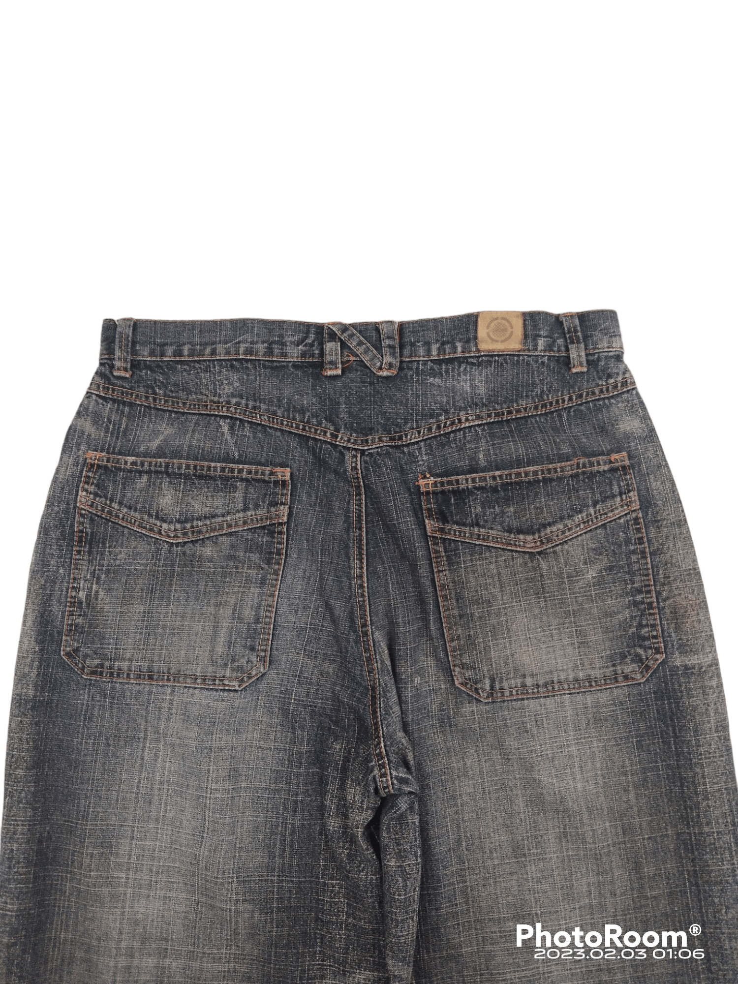 Japanese Brand BAGGY 🔥SUPER SICK NOIZ JEANS DENIM PANTS Size US 35 - 4 Thumbnail