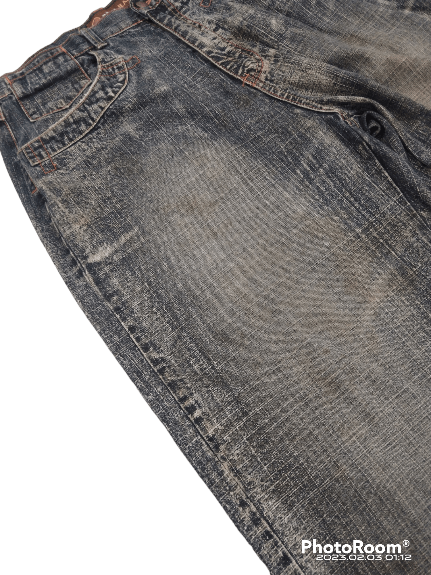 Japanese Brand BAGGY 🔥SUPER SICK NOIZ JEANS DENIM PANTS Size US 35 - 5 Thumbnail