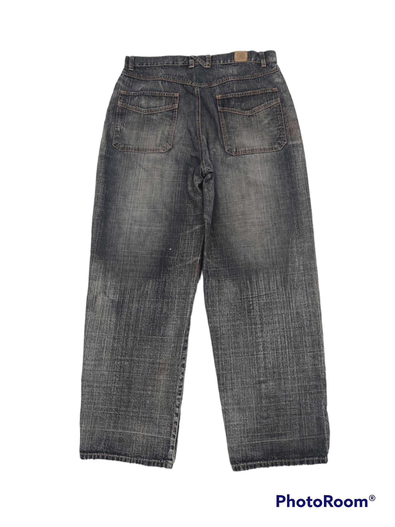 Japanese Brand BAGGY 🔥SUPER SICK NOIZ JEANS DENIM PANTS Size US 35 - 2 Thumbnail