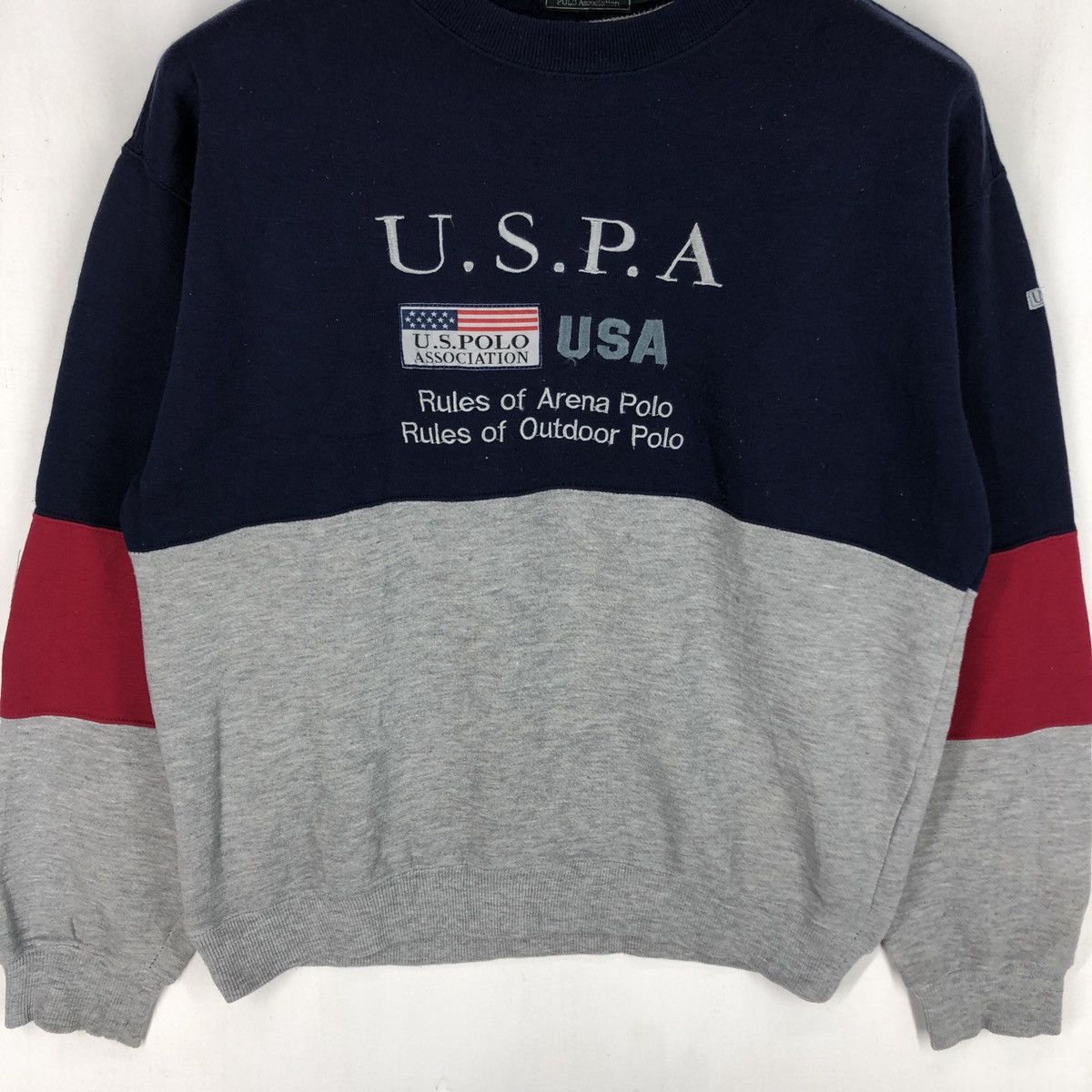 U.S. Polo Assn. USPA Crew Neck Sweatshirt #2567-91 Size US M / EU 48-50 / 2 - 3 Thumbnail