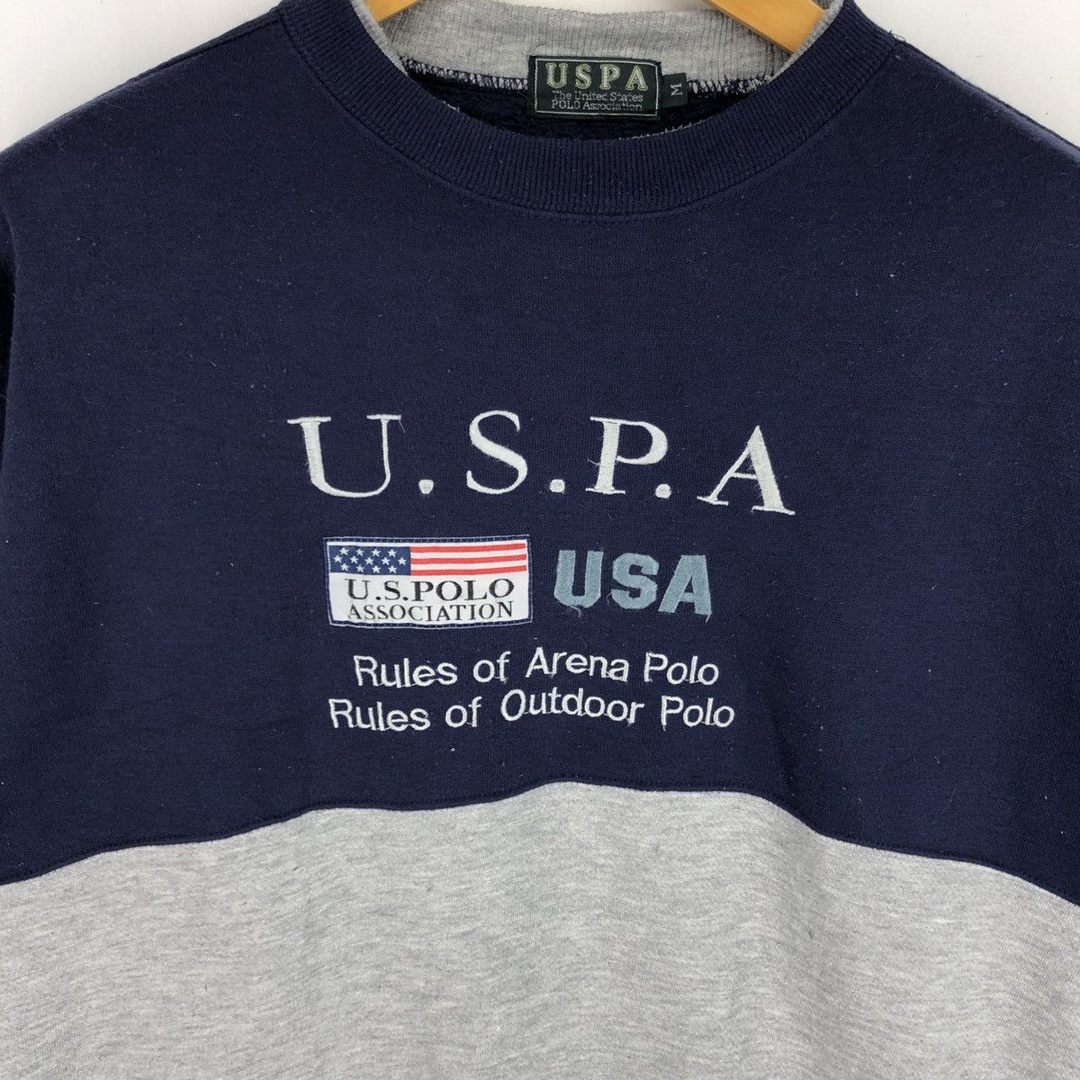 U.S. Polo Assn. USPA Crew Neck Sweatshirt #2567-91 Size US M / EU 48-50 / 2 - 2 Thumbnail