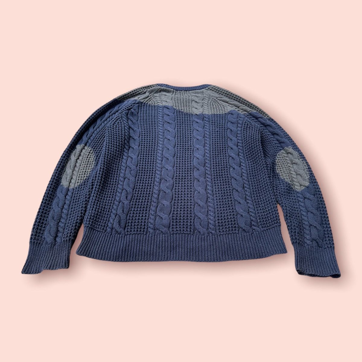 Paul Smith × R.Newbold RARE R. NEWBOLD COLOURED CABLE KNITTED SWEATER Size US L / EU 52-54 / 3 - 10 Thumbnail