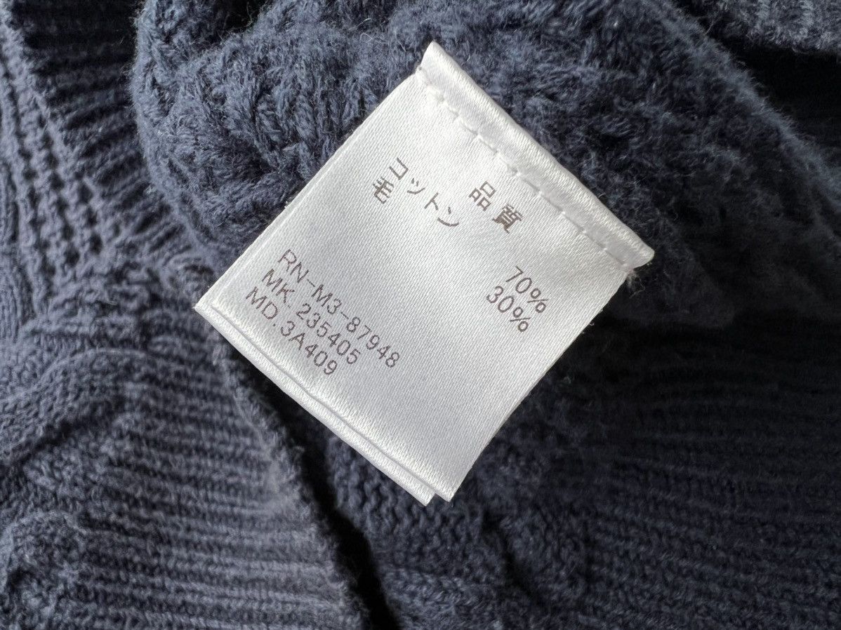 Paul Smith × R.Newbold RARE R. NEWBOLD COLOURED CABLE KNITTED SWEATER Size US L / EU 52-54 / 3 - 11 Thumbnail