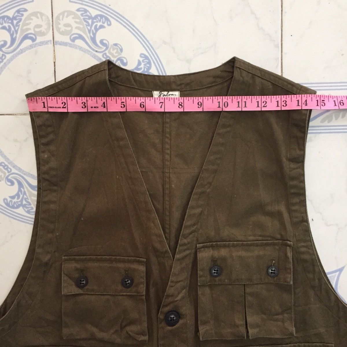 Japanese Brand Multi Pockets Vest Size US L / EU 52-54 / 3 - 18 Thumbnail