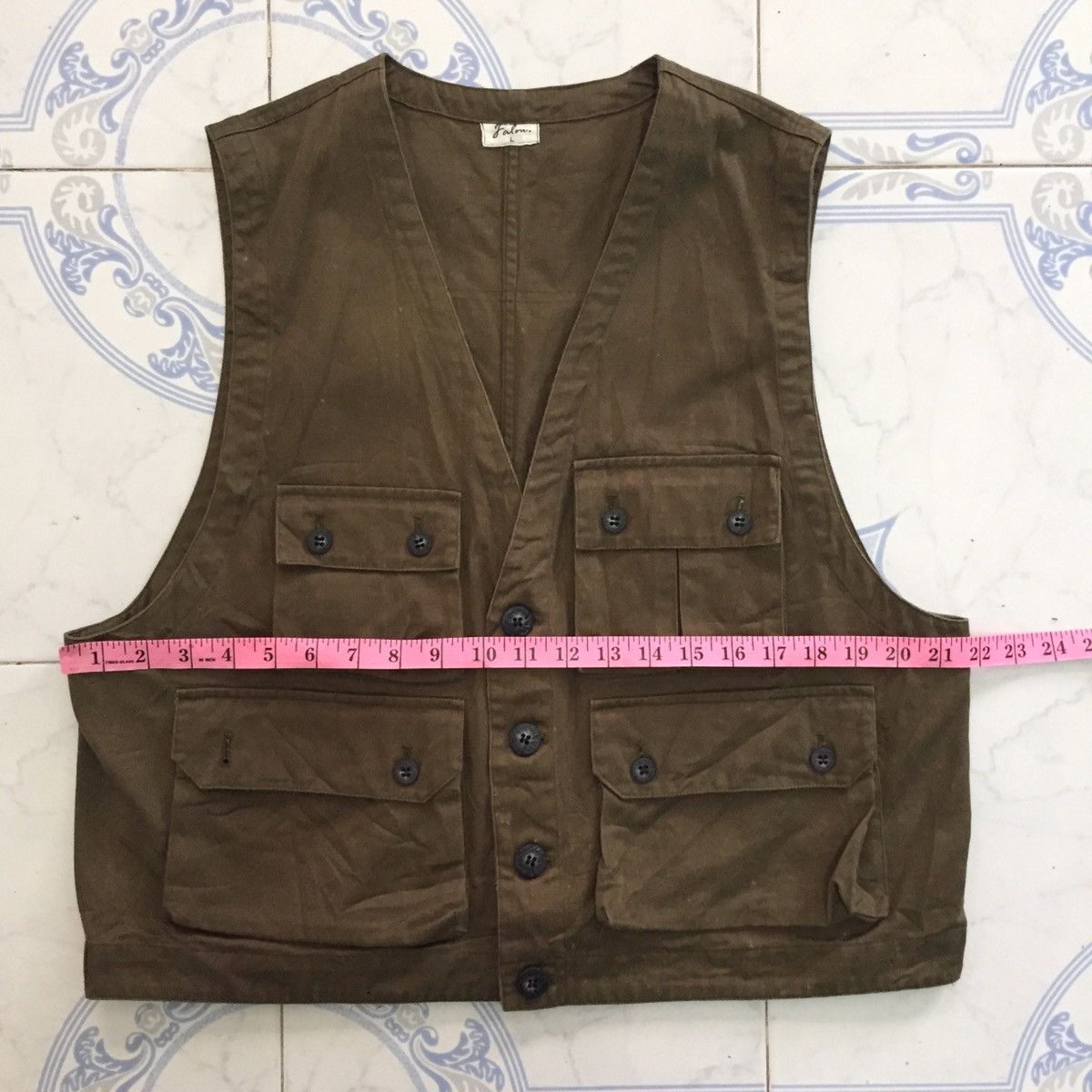 Japanese Brand Multi Pockets Vest Size US L / EU 52-54 / 3 - 16 Thumbnail