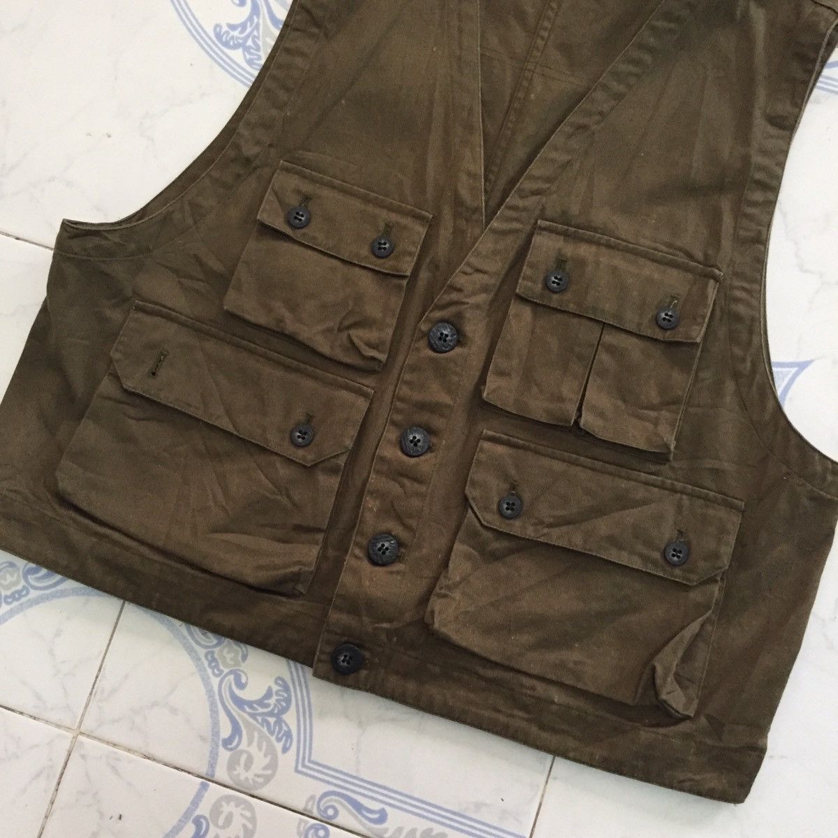 Japanese Brand Multi Pockets Vest Size US L / EU 52-54 / 3 - 5 Thumbnail