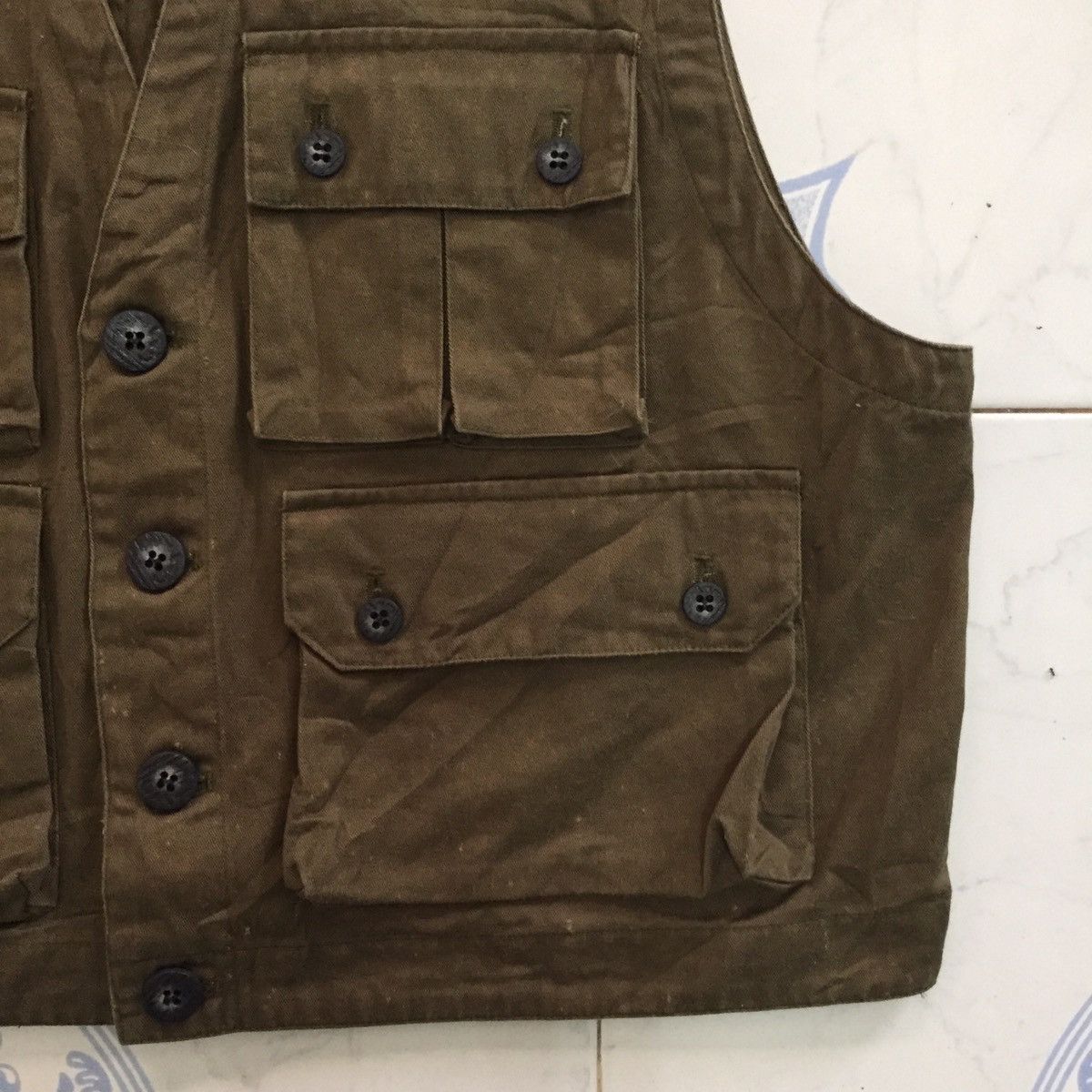 Japanese Brand Multi Pockets Vest Size US L / EU 52-54 / 3 - 2 Thumbnail