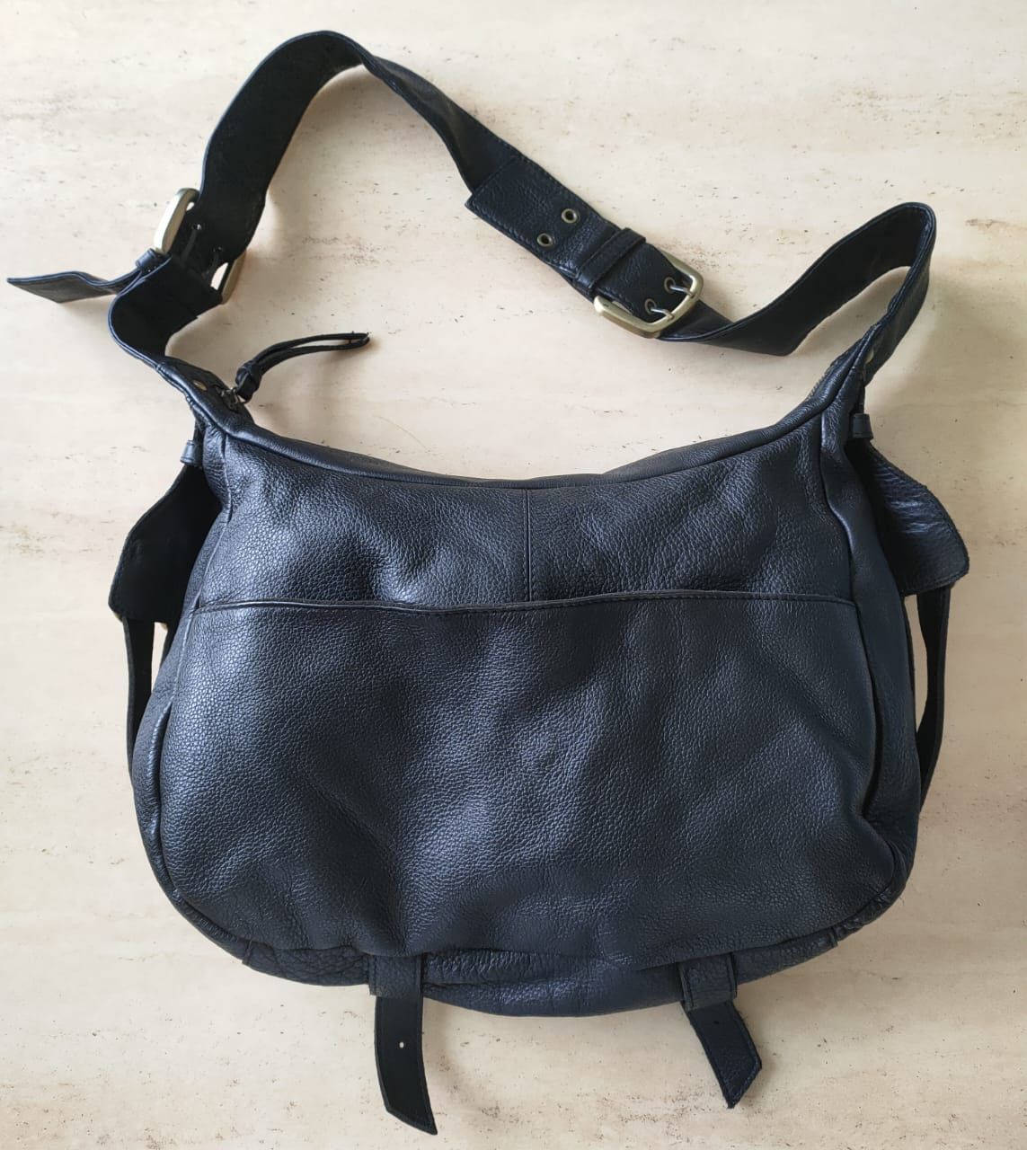 Japanese Brand Unbranded Leather Like Shoulder Bag Size ONE SIZE - 3 Thumbnail