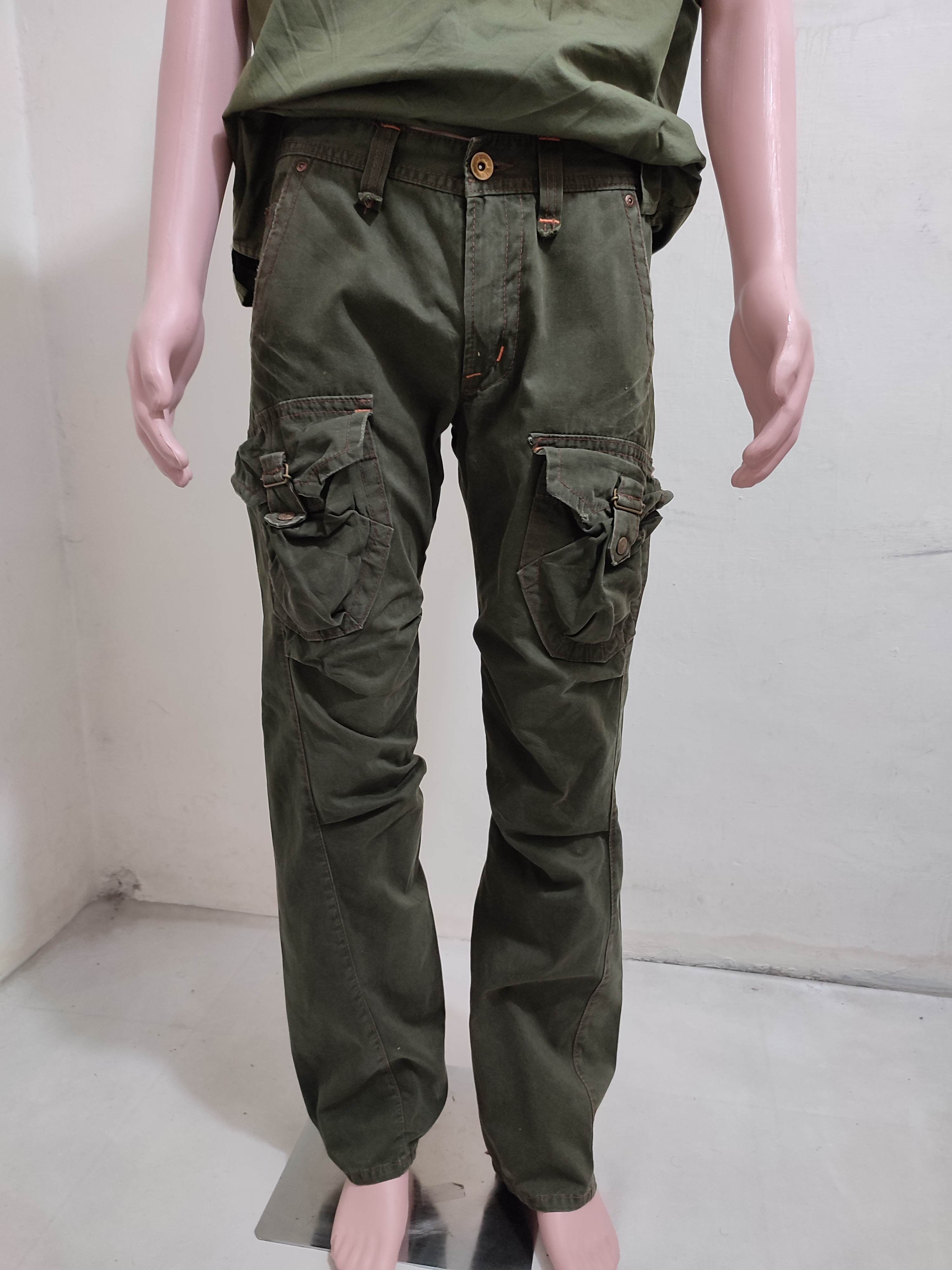 🔥Edwin 505 Olive Front Pocket Cargo bush Pants