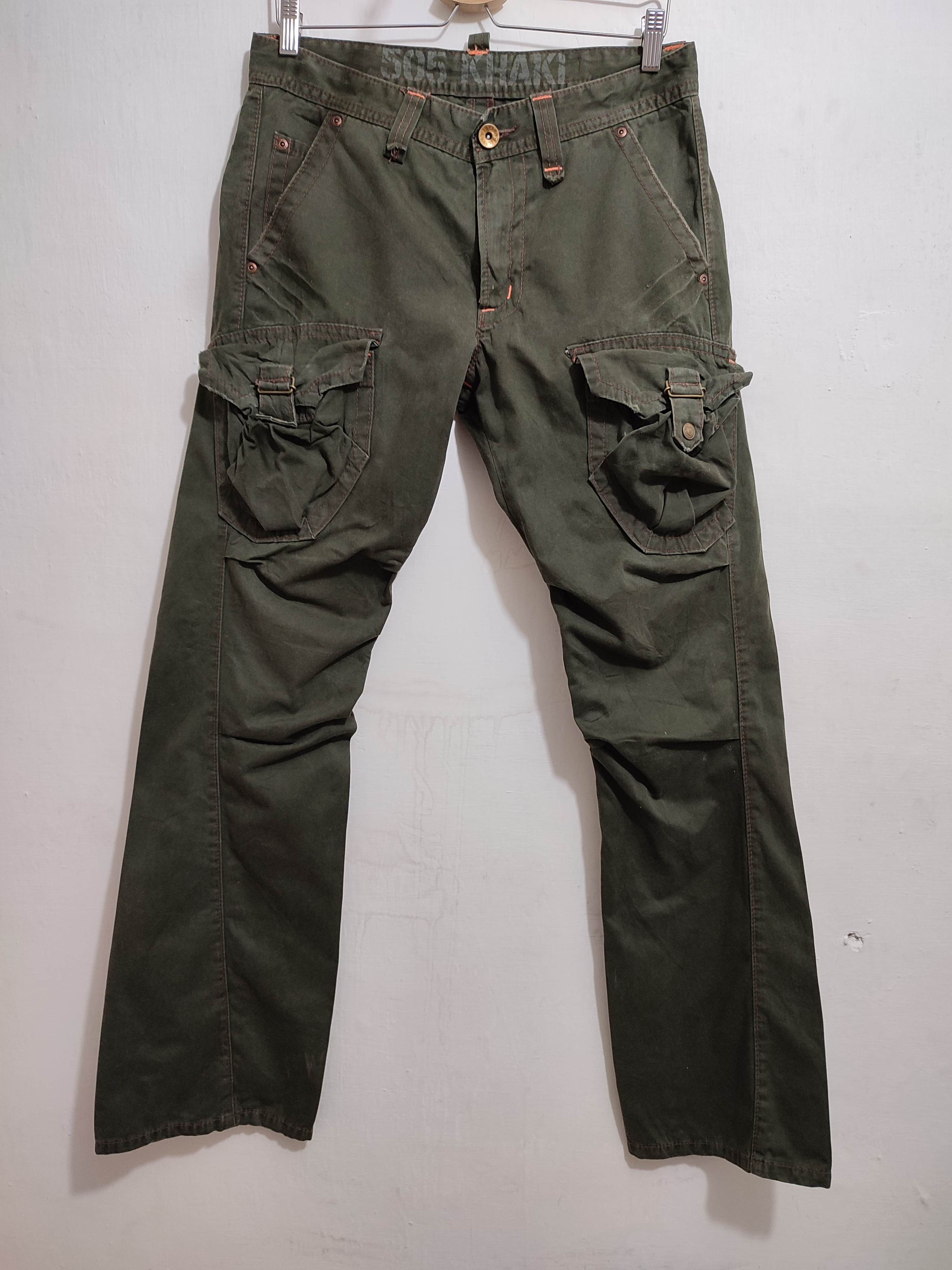 Edwin 🔥Edwin 505 Olive Front Pocket Cargo bush Pants Size US 32 / EU 48 - 5 Thumbnail