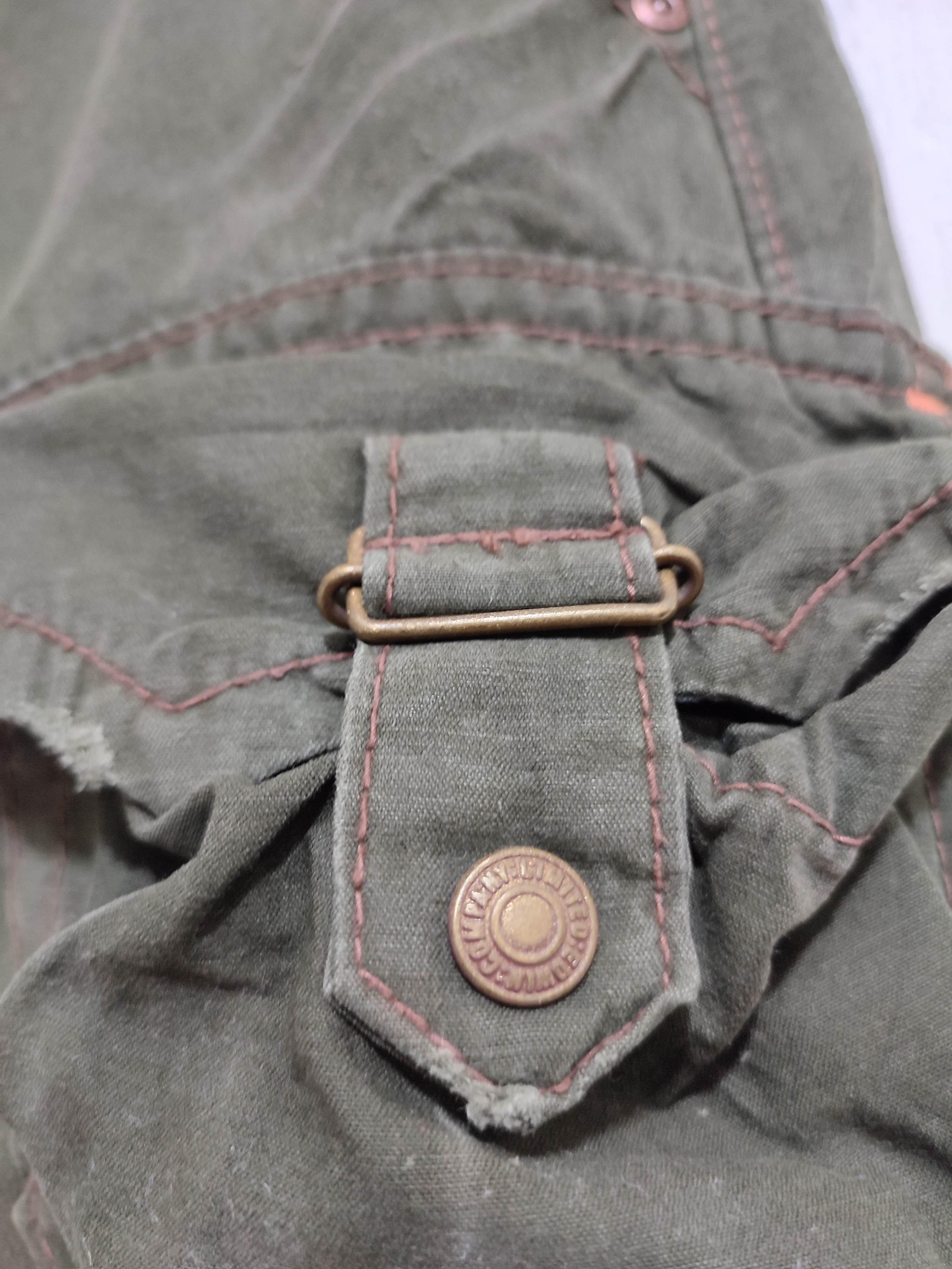Edwin 🔥Edwin 505 Olive Front Pocket Cargo bush Pants Size US 32 / EU 48 - 8 Thumbnail