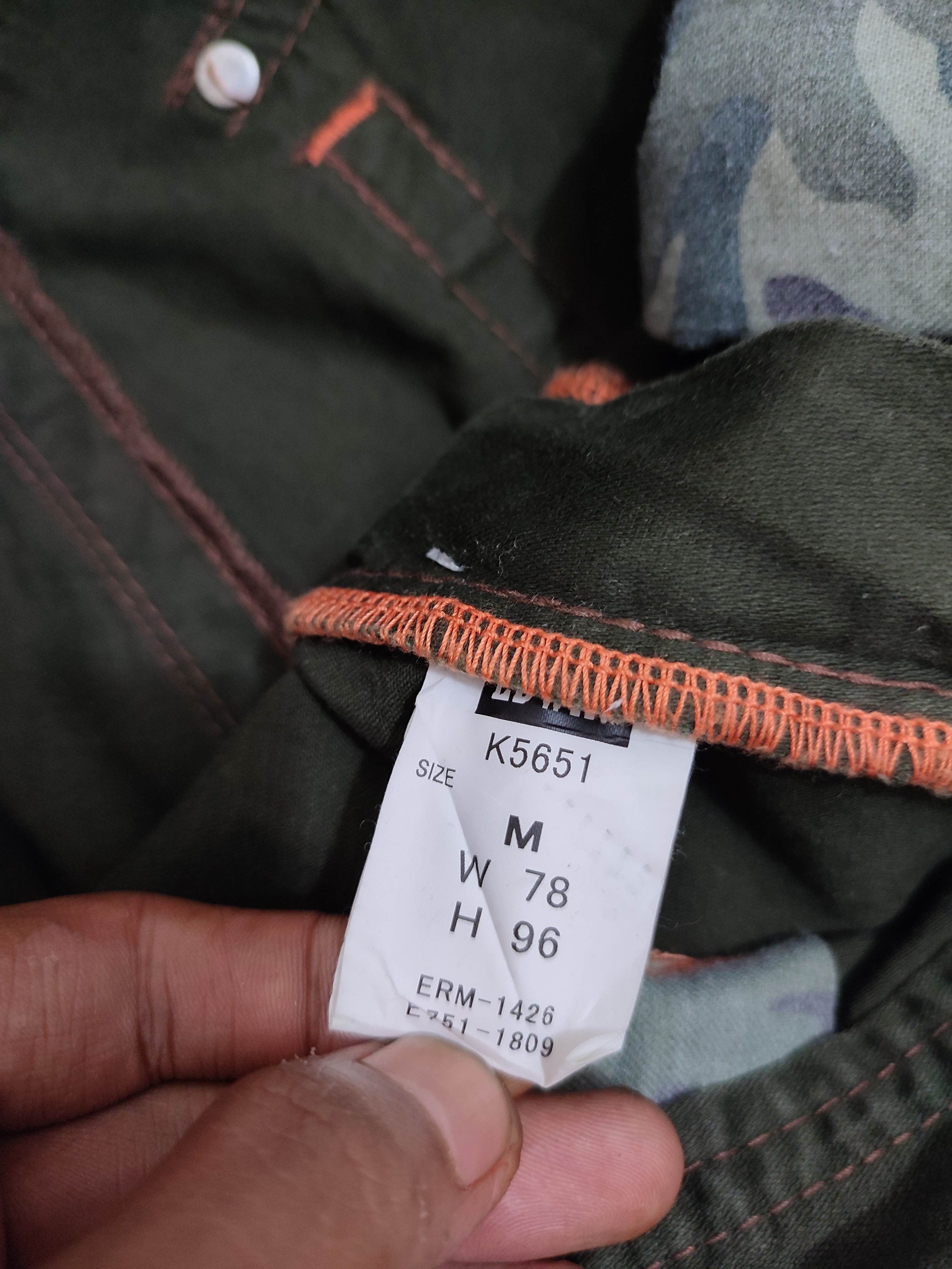 Edwin 🔥Edwin 505 Olive Front Pocket Cargo bush Pants Size US 32 / EU 48 - 13 Thumbnail