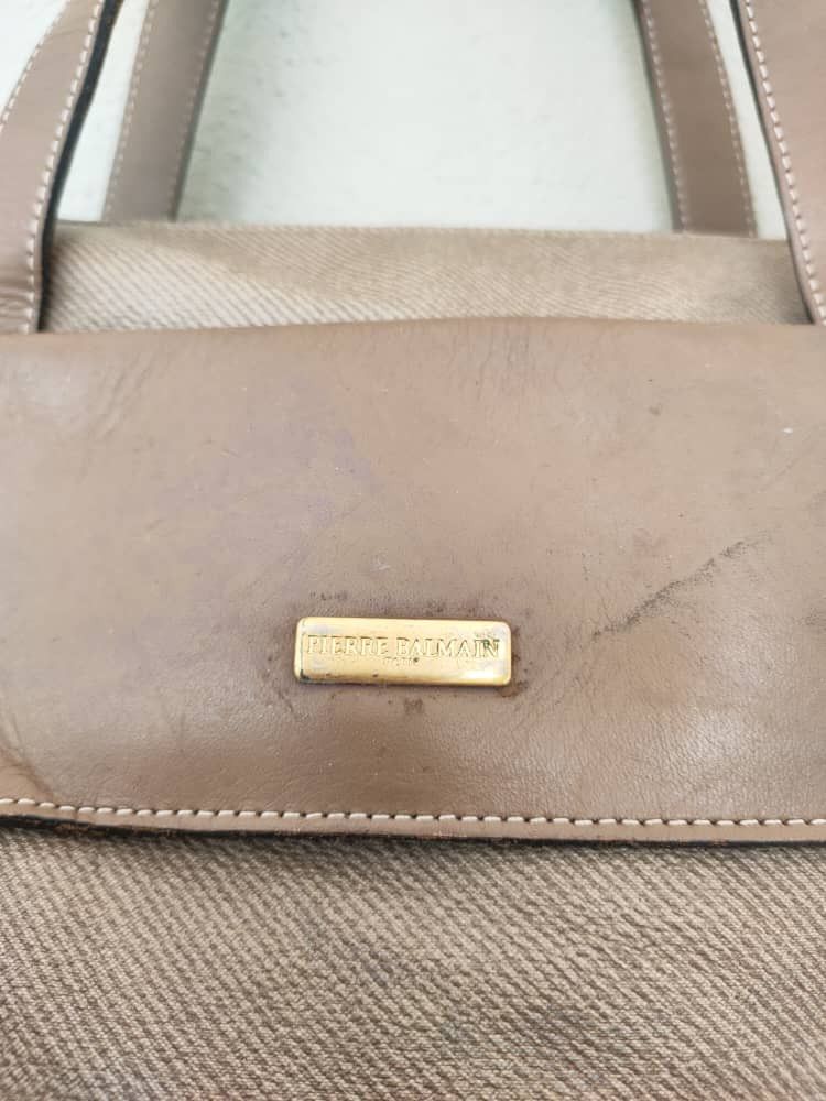 Designer Pierre Balmain Tote Bag Size ONE SIZE - 4 Thumbnail