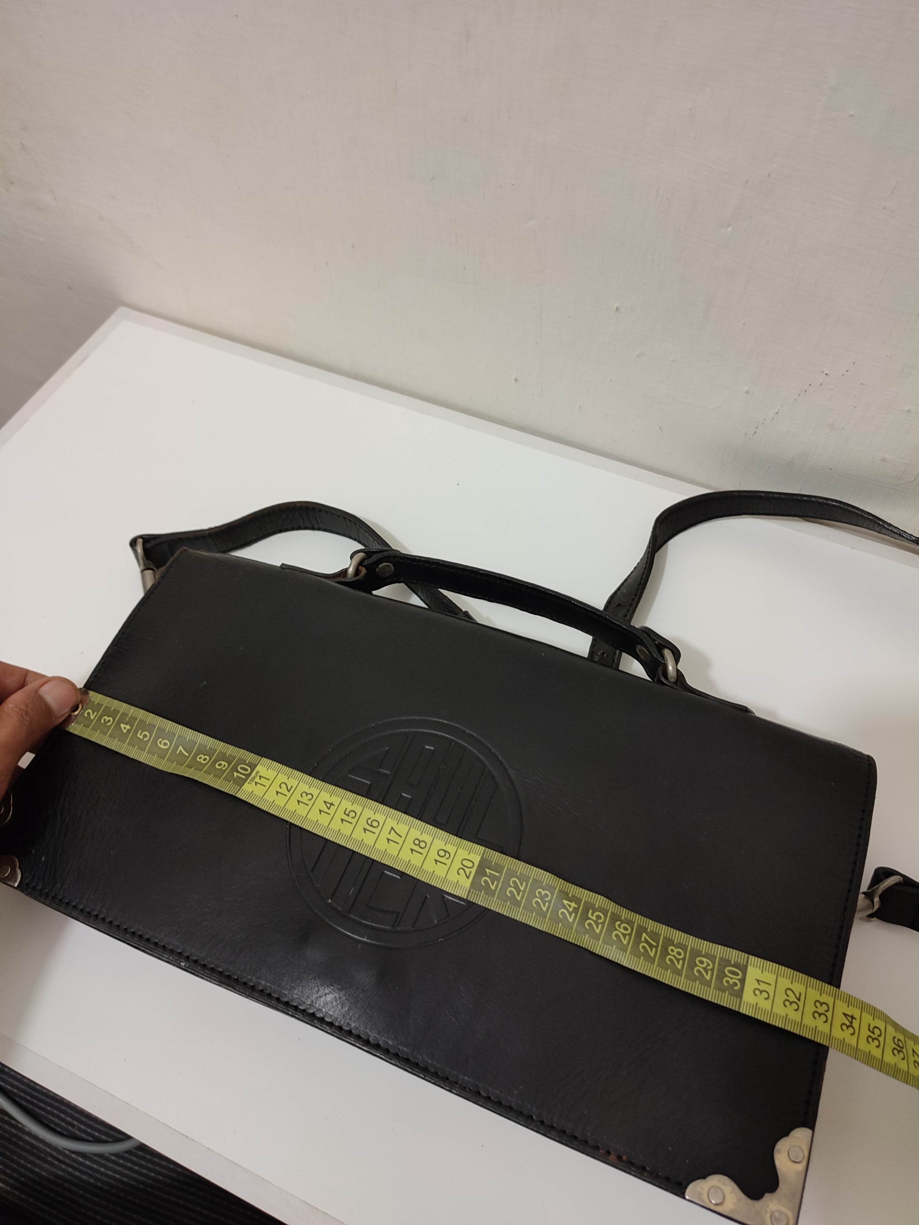 Jean Paul Gaultier × Vintage 🔥Rare!!Jean Paul Gaultier JPG Leather Crossbody / Sling bag Size ONE SIZE - 17 Thumbnail