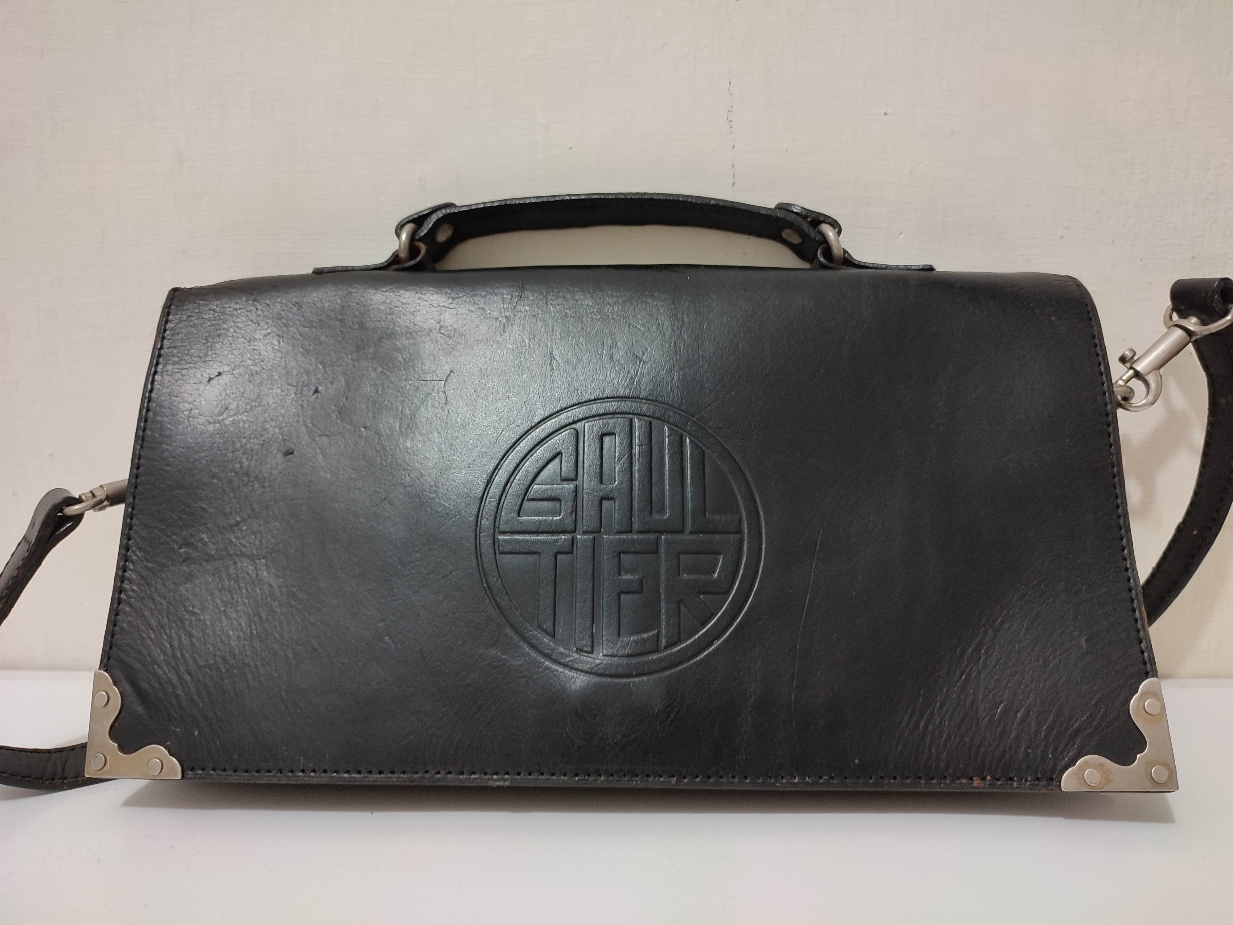 Jean Paul Gaultier × Vintage 🔥Rare!!Jean Paul Gaultier JPG Leather Crossbody / Sling bag Size ONE SIZE - 4 Thumbnail