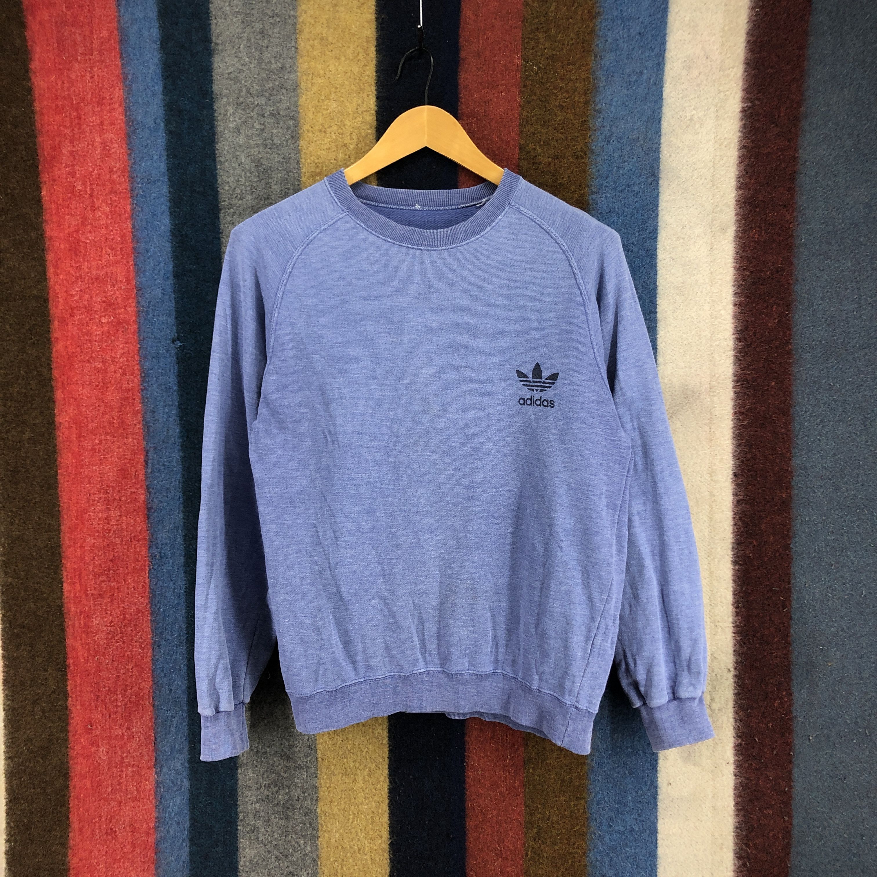 Adidas ADIDAS TRIFOIL Crew Neck Sweatshirt #0430/R Size US S / EU 44-46 / 1 - 1 Thumbnail