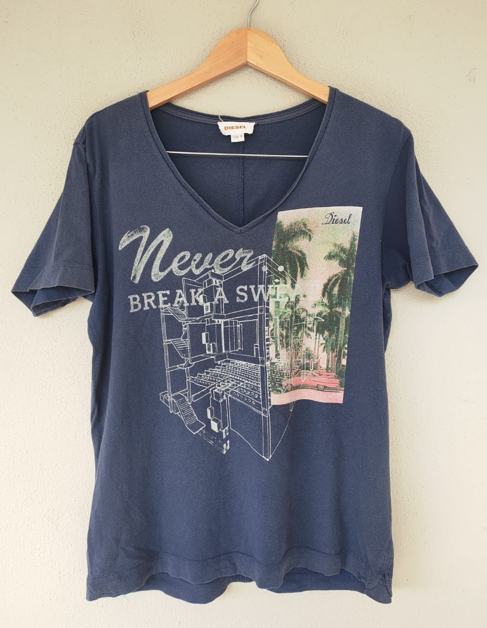 Diesel Diesel Motivation Faded T Size US M / EU 48-50 / 2 - 1 Thumbnail