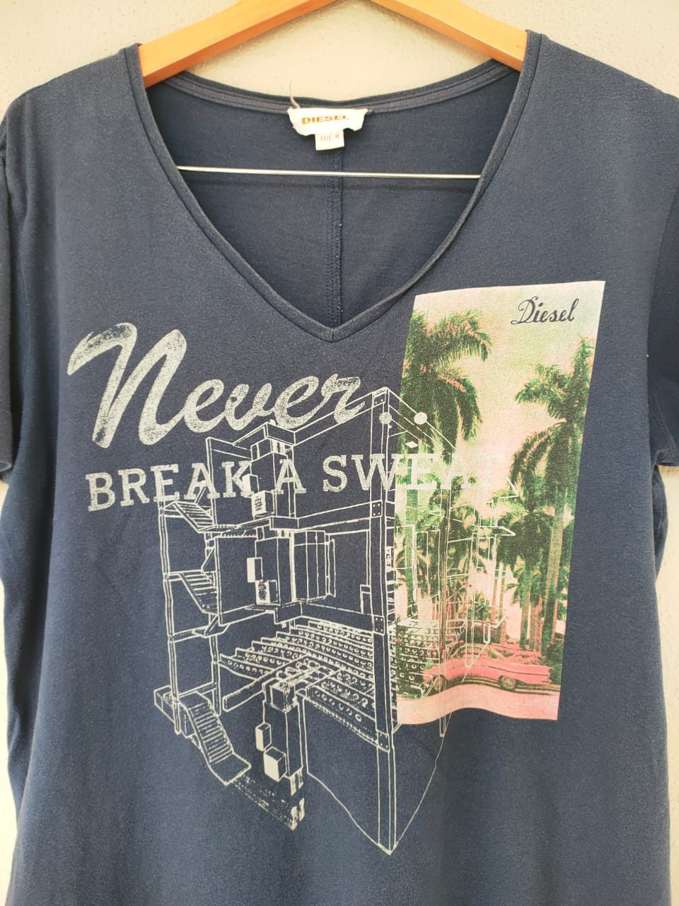 Diesel Diesel Motivation Faded T Size US M / EU 48-50 / 2 - 3 Thumbnail