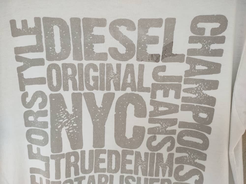 Diesel Diesel Font T Size US L / EU 52-54 / 3 - 2 Thumbnail