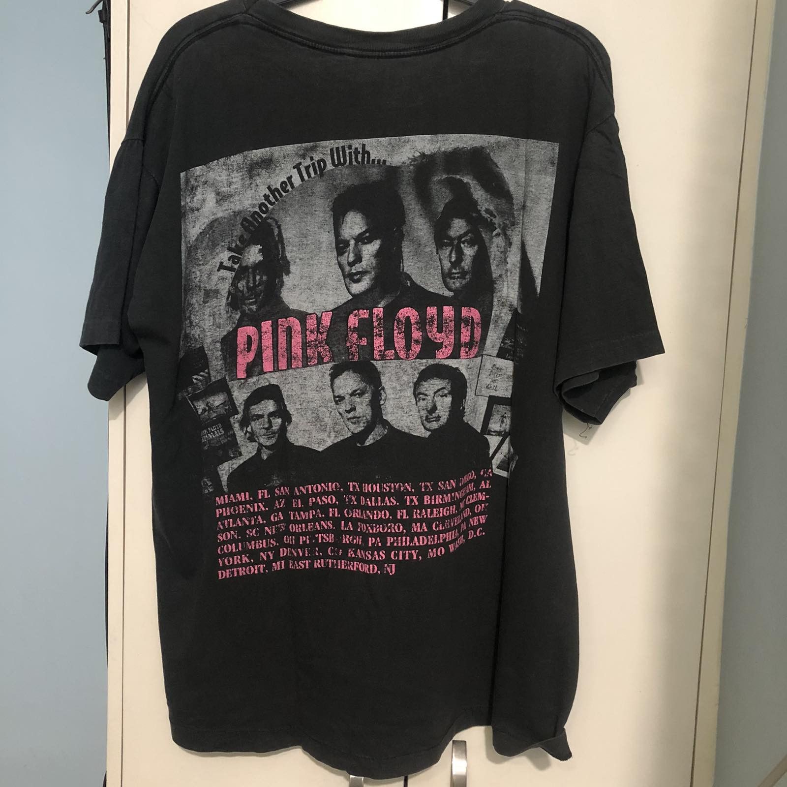 Band Tees × Vintage 1994 Pink Floyd "Division Bell" Tour T-Shirt Size US XL / EU 56 / 4 - 3 Thumbnail