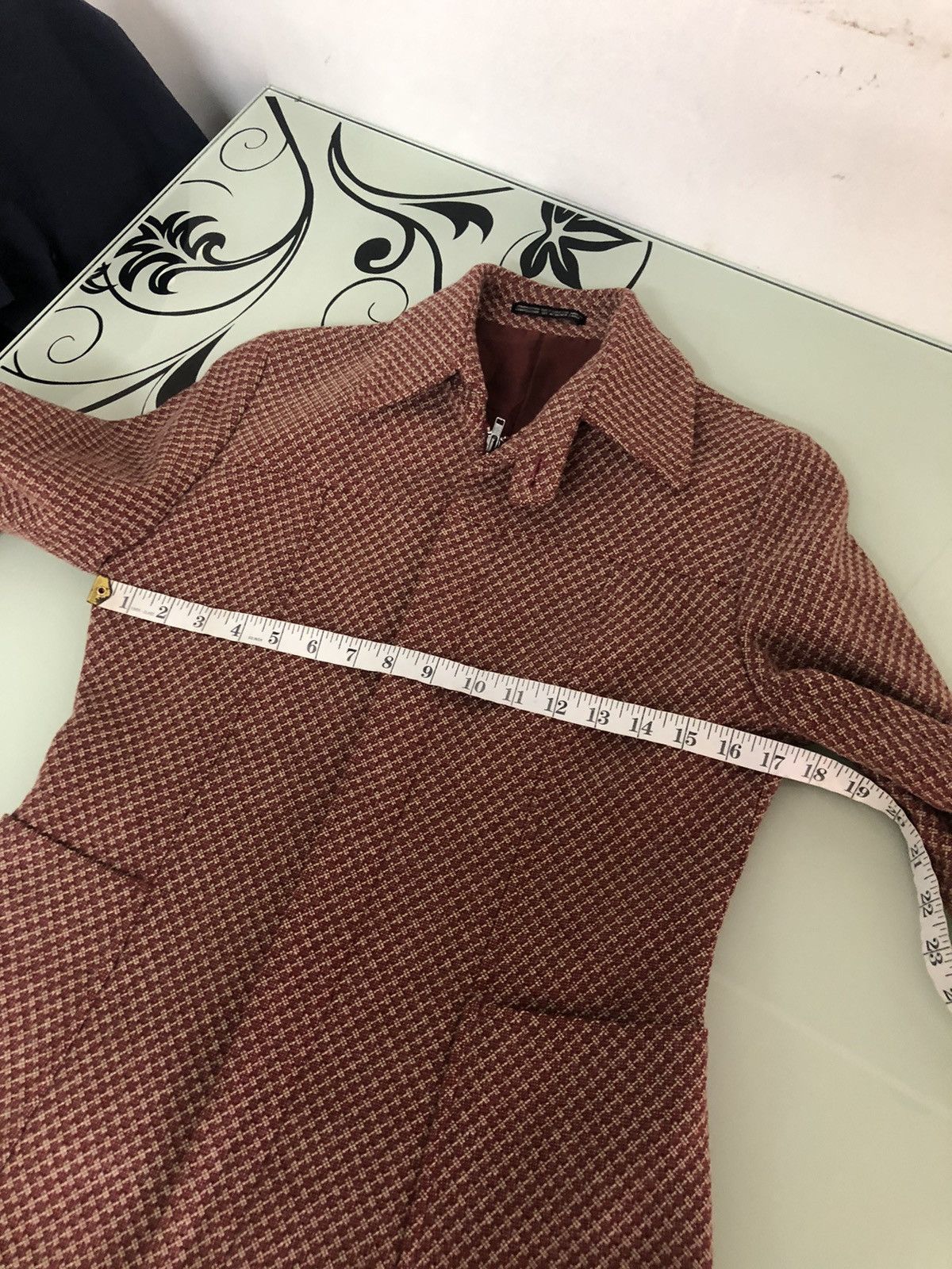 Yohji Yamamoto Vintage Yohji Yamamoto INED Tweed Jacket Size S / US 4 / IT 40 - 21 Thumbnail