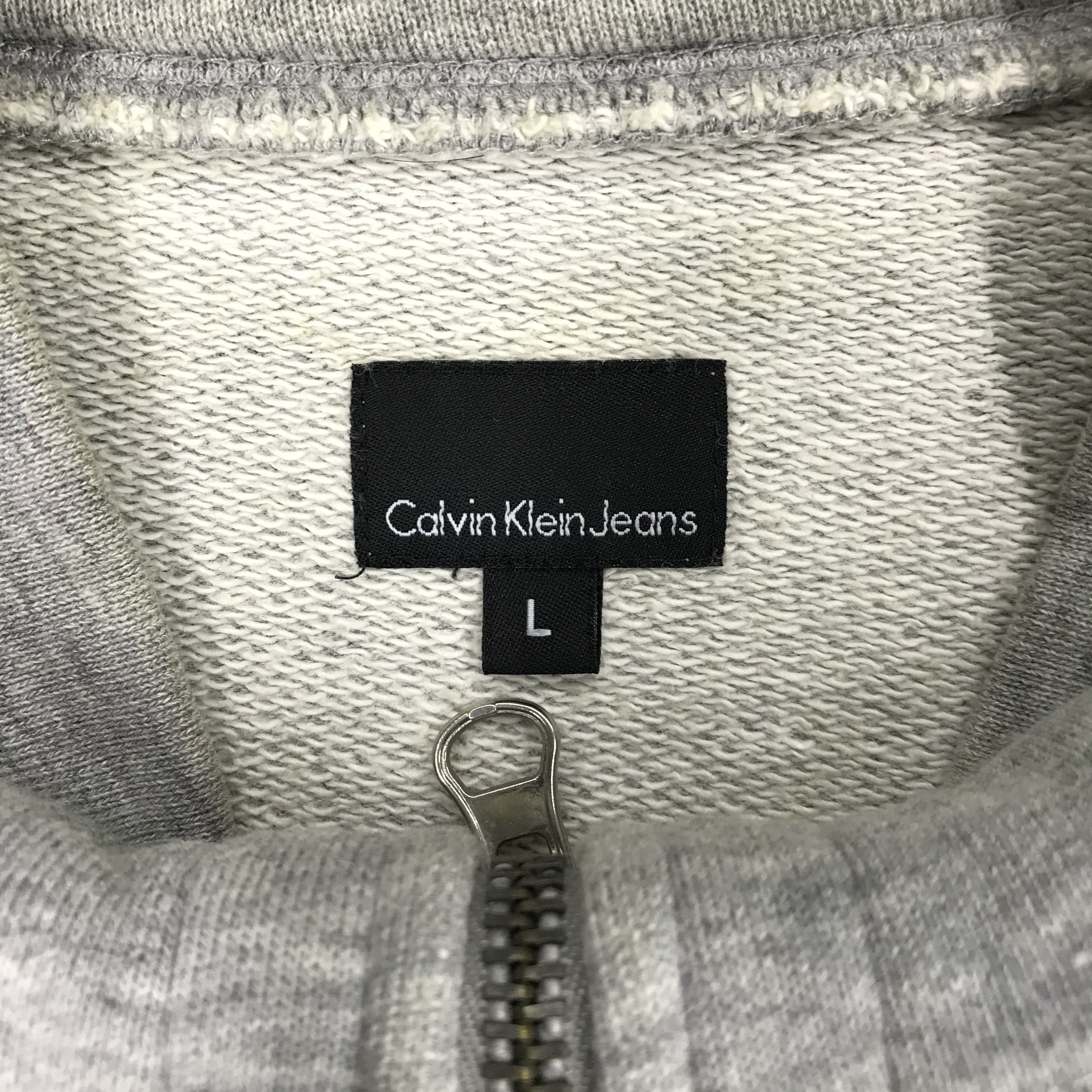 Calvin Klein CALVIN KLEIN JEANS Pockets Zipper Sweatshirt #2329-81 Size US M / EU 48-50 / 2 - 7 Thumbnail