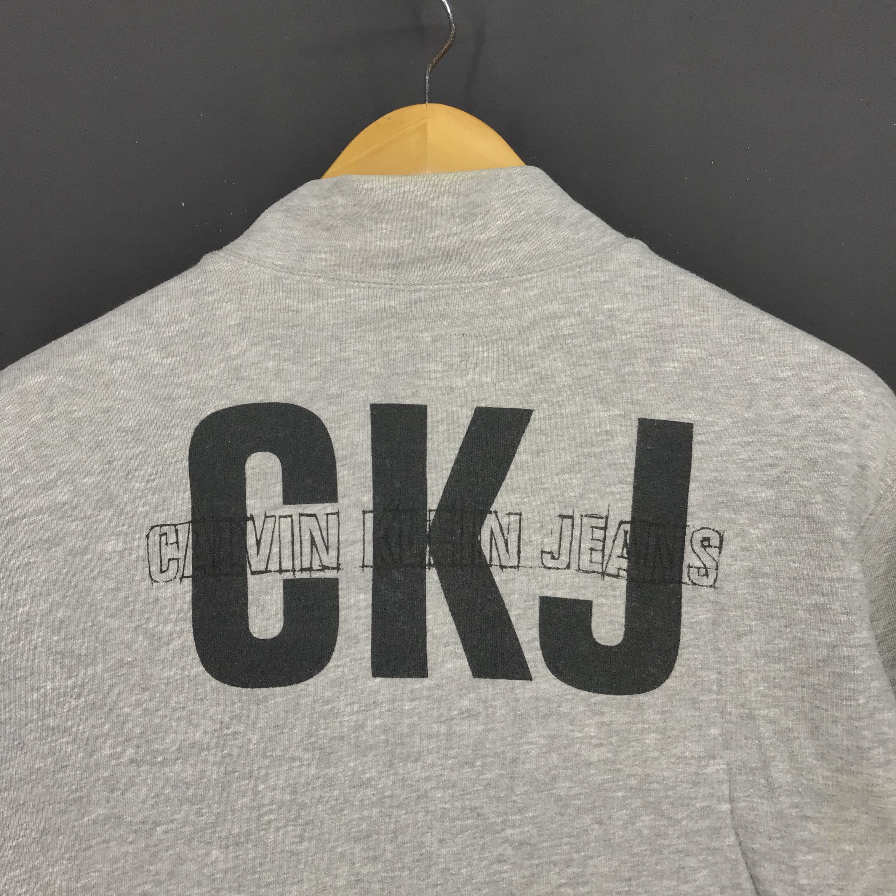 Calvin Klein CALVIN KLEIN JEANS Pockets Zipper Sweatshirt #2329-81 Size US M / EU 48-50 / 2 - 2 Thumbnail