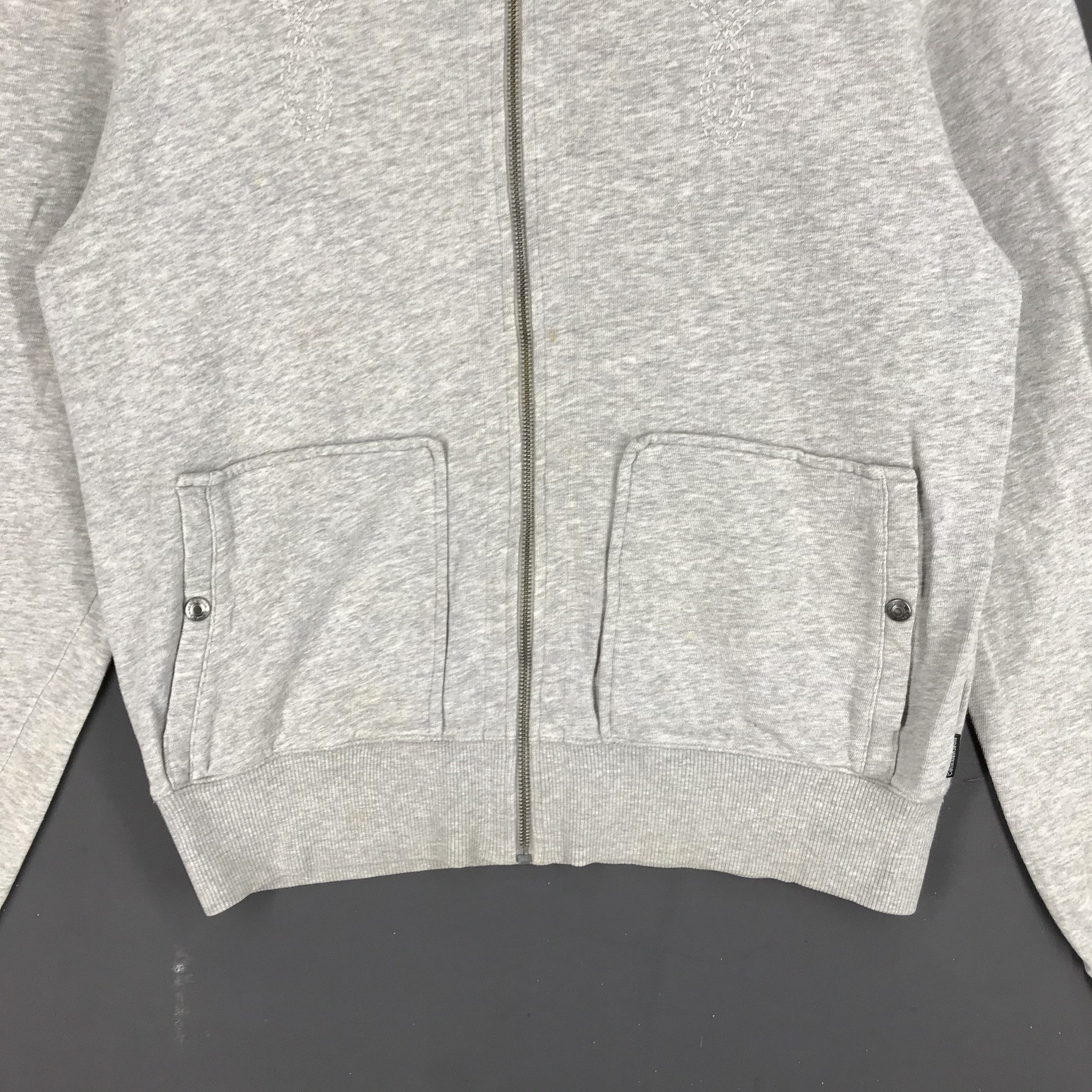 Calvin Klein CALVIN KLEIN JEANS Pockets Zipper Sweatshirt #2329-81 Size US M / EU 48-50 / 2 - 5 Thumbnail