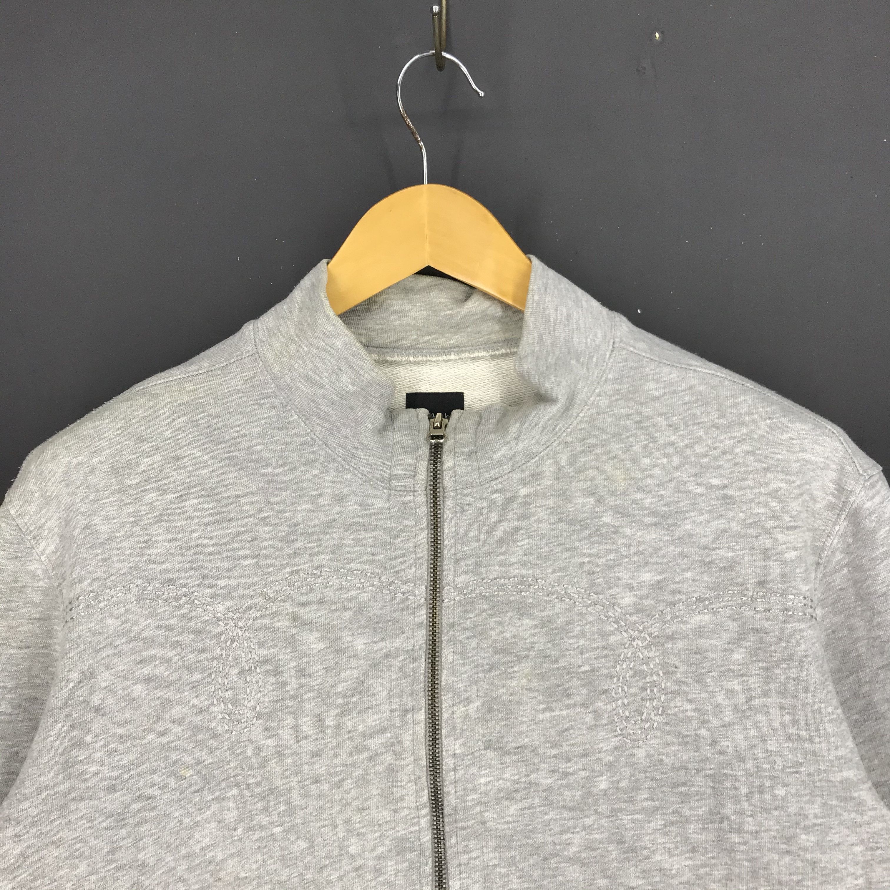 Calvin Klein CALVIN KLEIN JEANS Pockets Zipper Sweatshirt #2329-81 Size US M / EU 48-50 / 2 - 4 Thumbnail
