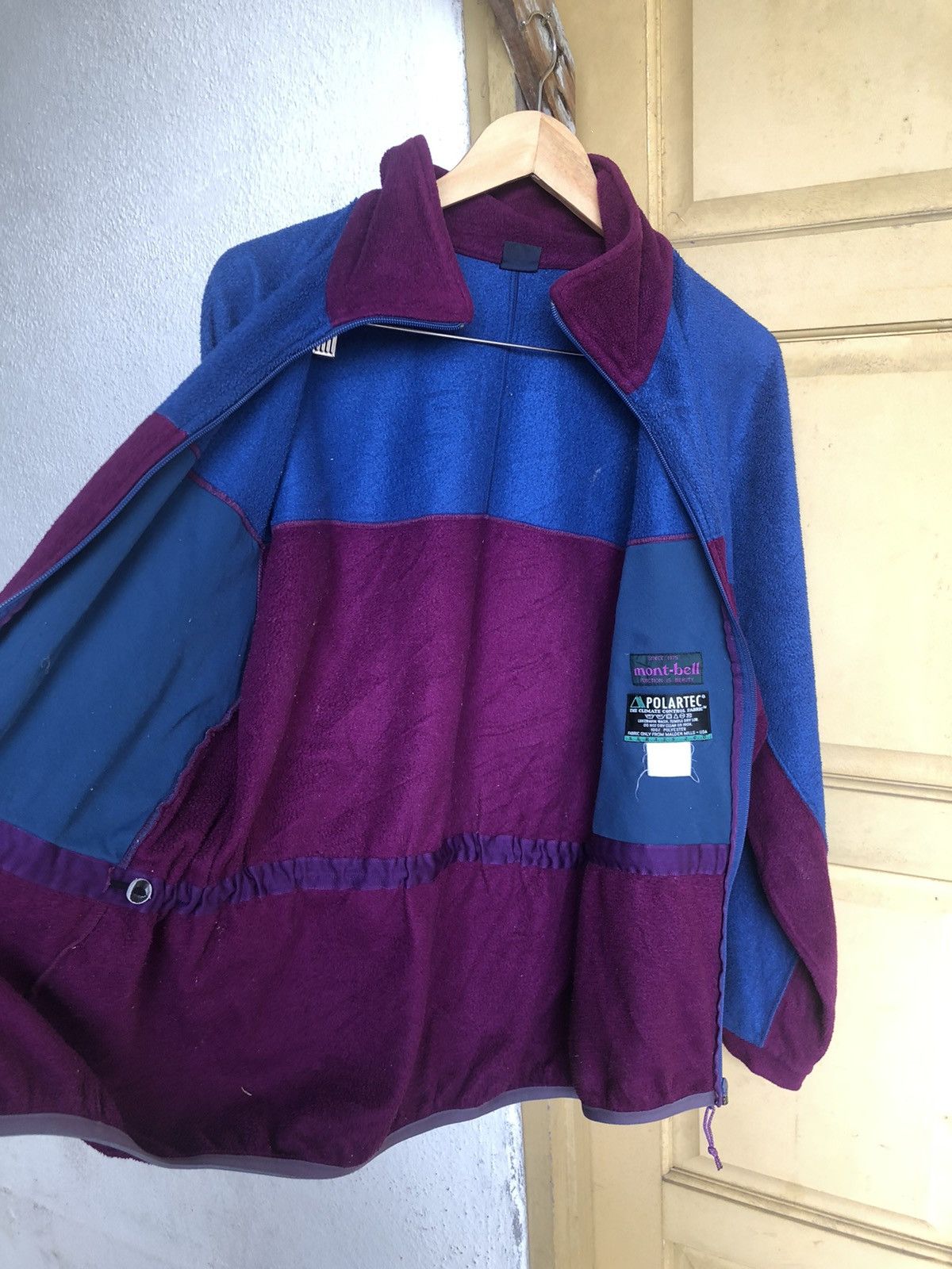 Montbell Vintage Moutbell Two Tone Polartec Fleece Jackets Size US L / EU 52-54 / 3 - 15 Thumbnail