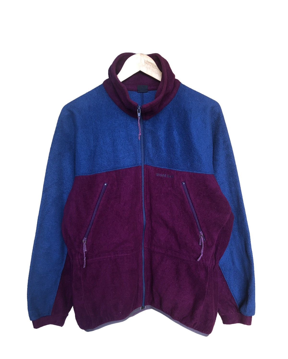 Montbell Vintage Moutbell Two Tone Polartec Fleece Jackets Size US L / EU 52-54 / 3 - 1 Thumbnail