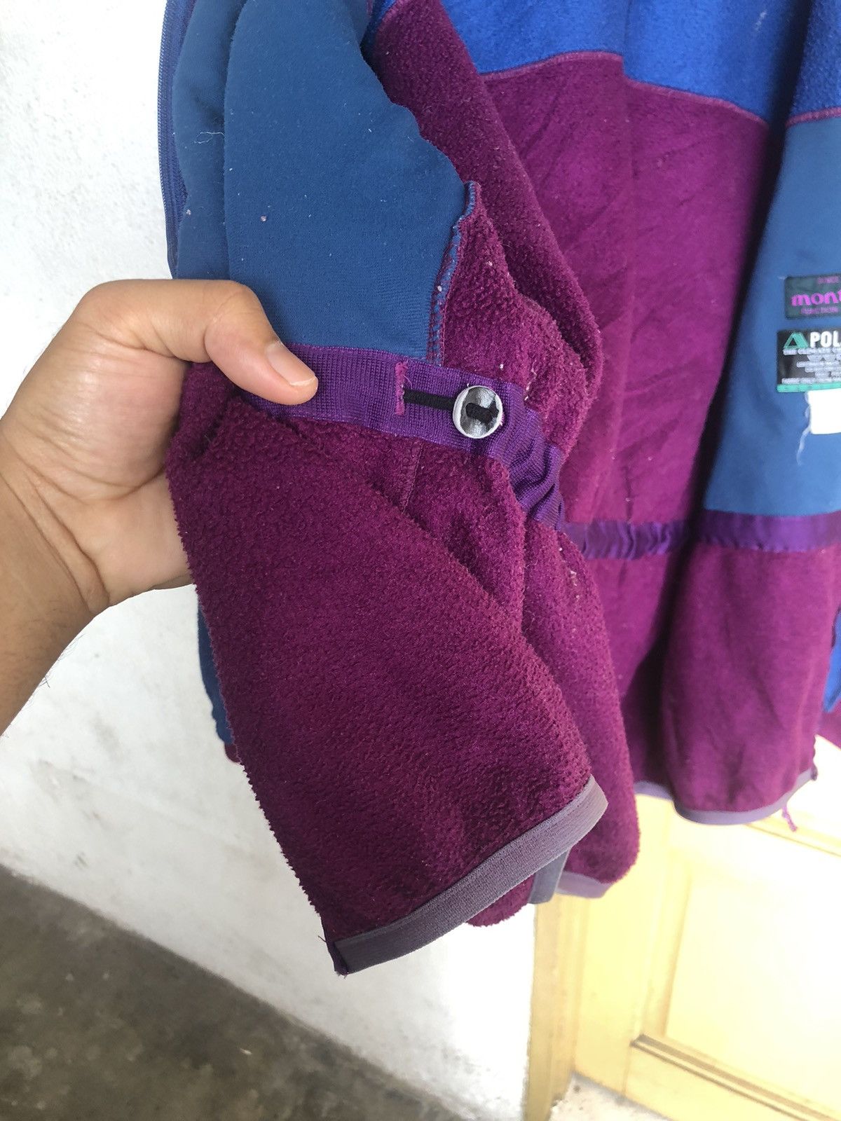 Montbell Vintage Moutbell Two Tone Polartec Fleece Jackets Size US L / EU 52-54 / 3 - 14 Thumbnail