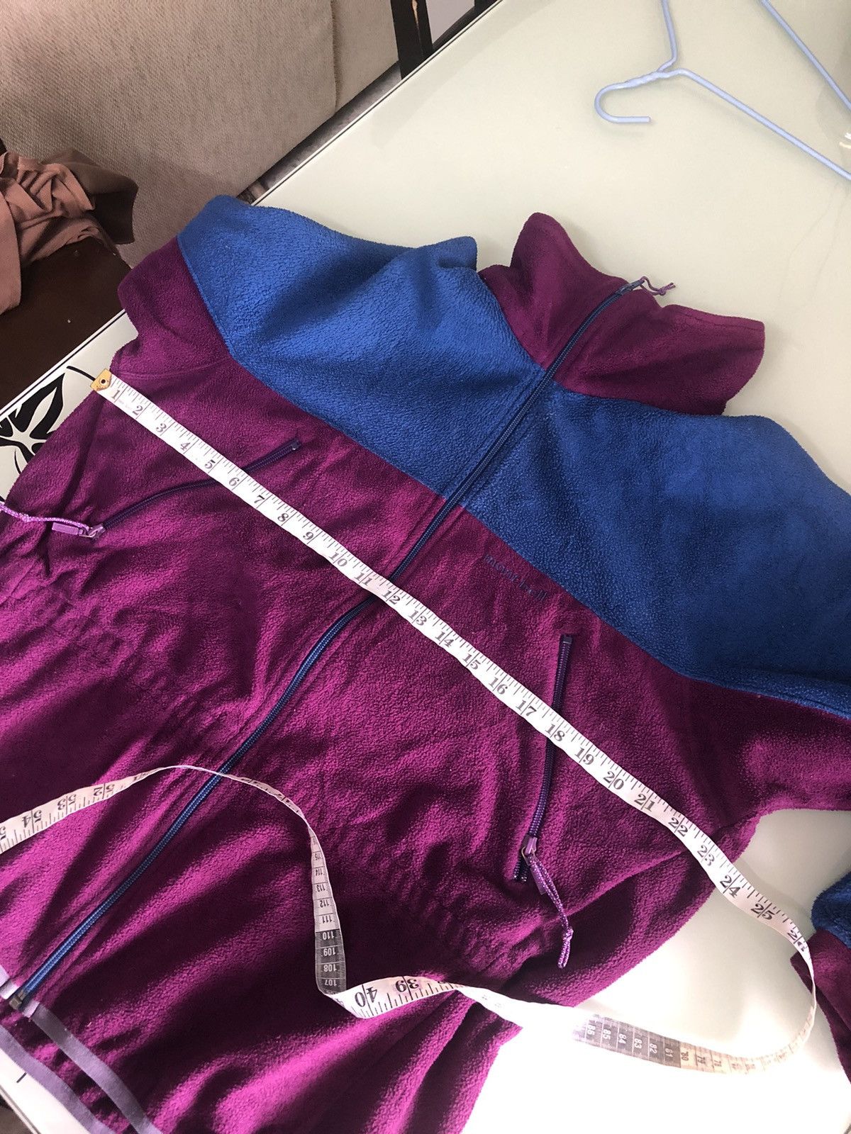 Montbell Vintage Moutbell Two Tone Polartec Fleece Jackets Size US L / EU 52-54 / 3 - 16 Thumbnail