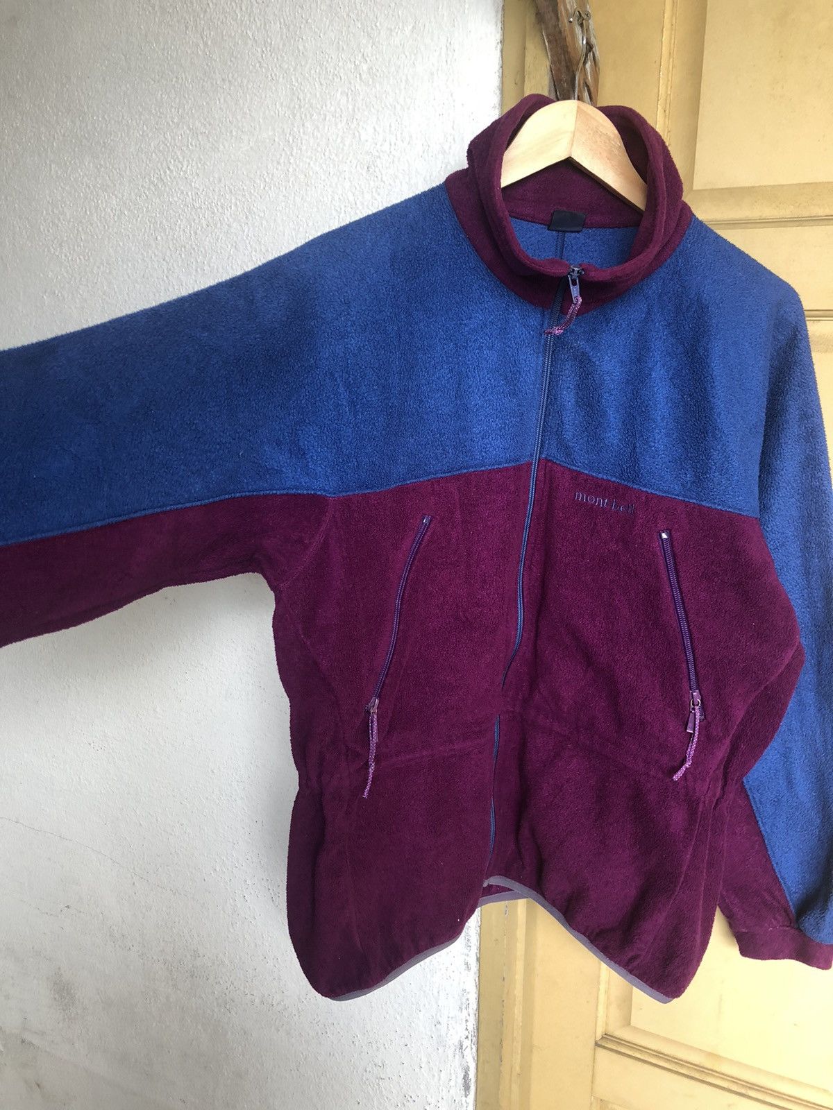 Montbell Vintage Moutbell Two Tone Polartec Fleece Jackets Size US L / EU 52-54 / 3 - 6 Thumbnail