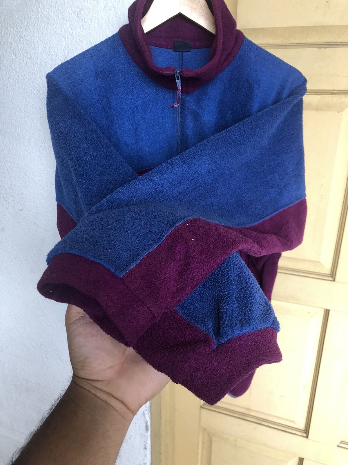 Montbell Vintage Moutbell Two Tone Polartec Fleece Jackets Size US L / EU 52-54 / 3 - 10 Thumbnail