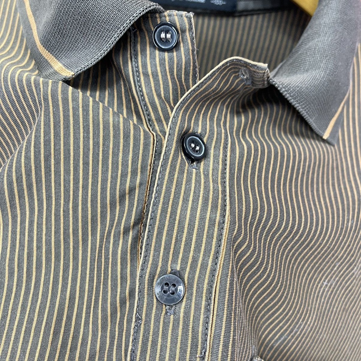 Yves Saint Laurent YSL POUR HOMME Stripe Polo T Shirt #1118/AN Size US L / EU 52-54 / 3 - 6 Thumbnail