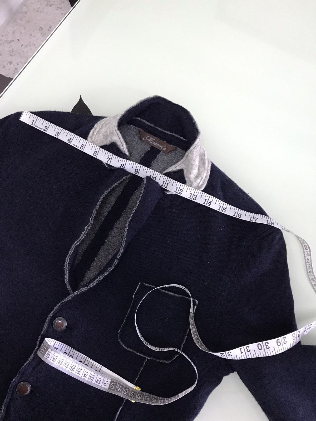 Mason's Rick Owens Style Masons Survival Distressed Wool Jacket Size US M / EU 48-50 / 2 - 23 Thumbnail