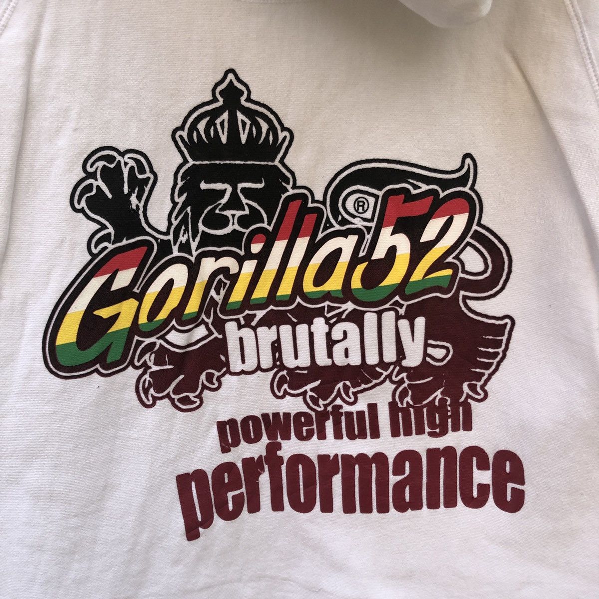 GORILLA 52 by H.H.BROWN Hoodie Pullover #0455-12, image size:1200x1200