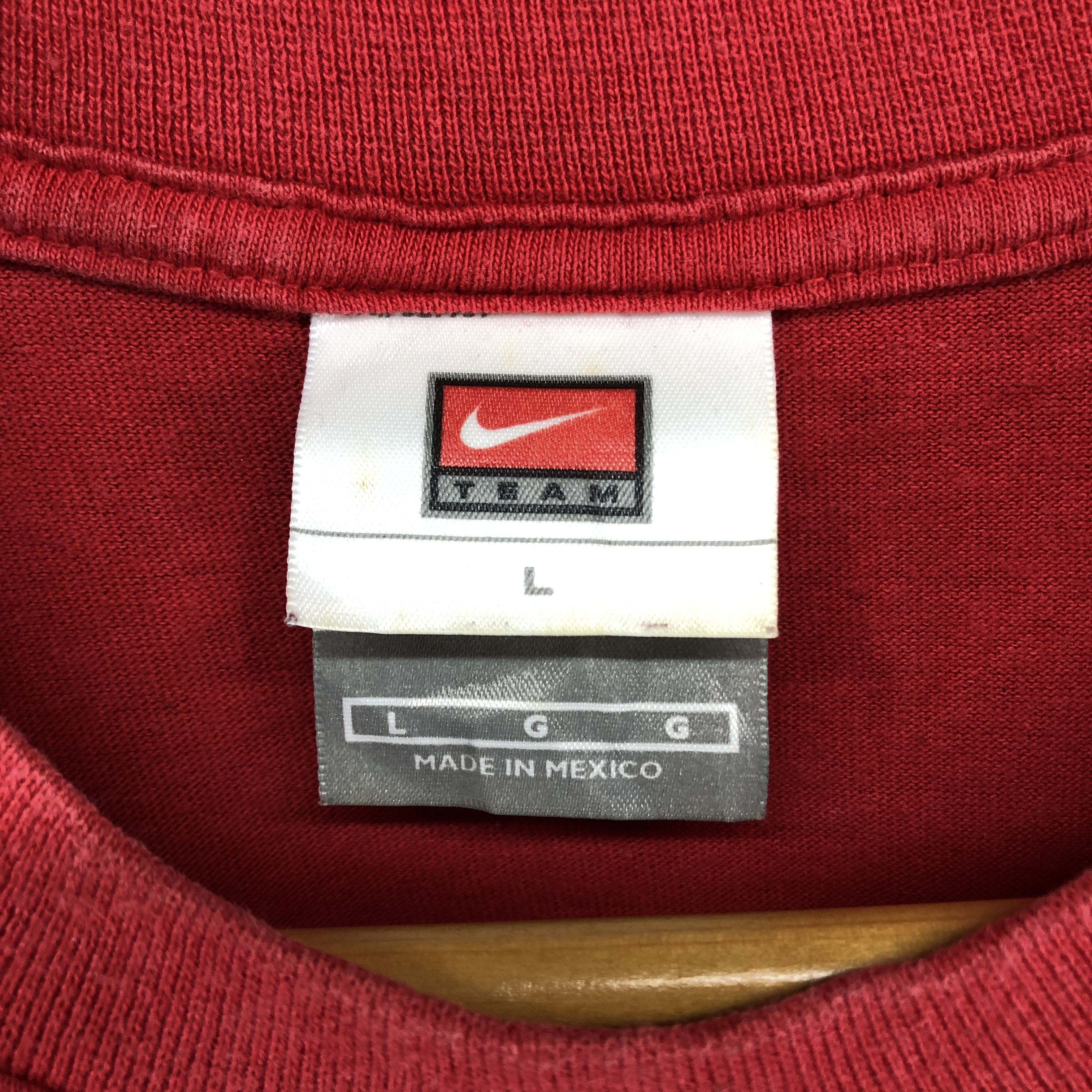 Nike Vintage Y2K NIKE TEAM 01" Cincinnati Reds T Shirt #04-01 Size US L / EU 52-54 / 3 - 5 Thumbnail