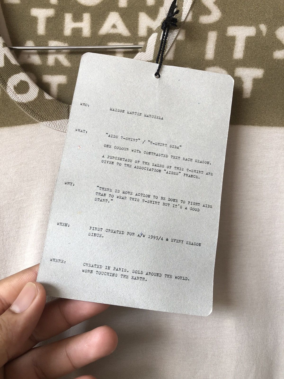Maison Margiela Rare❗️Maison Martin Margiela Econic Graphic T-Shirt Size XS / US 0-2 / IT 36-38 - 9 Thumbnail