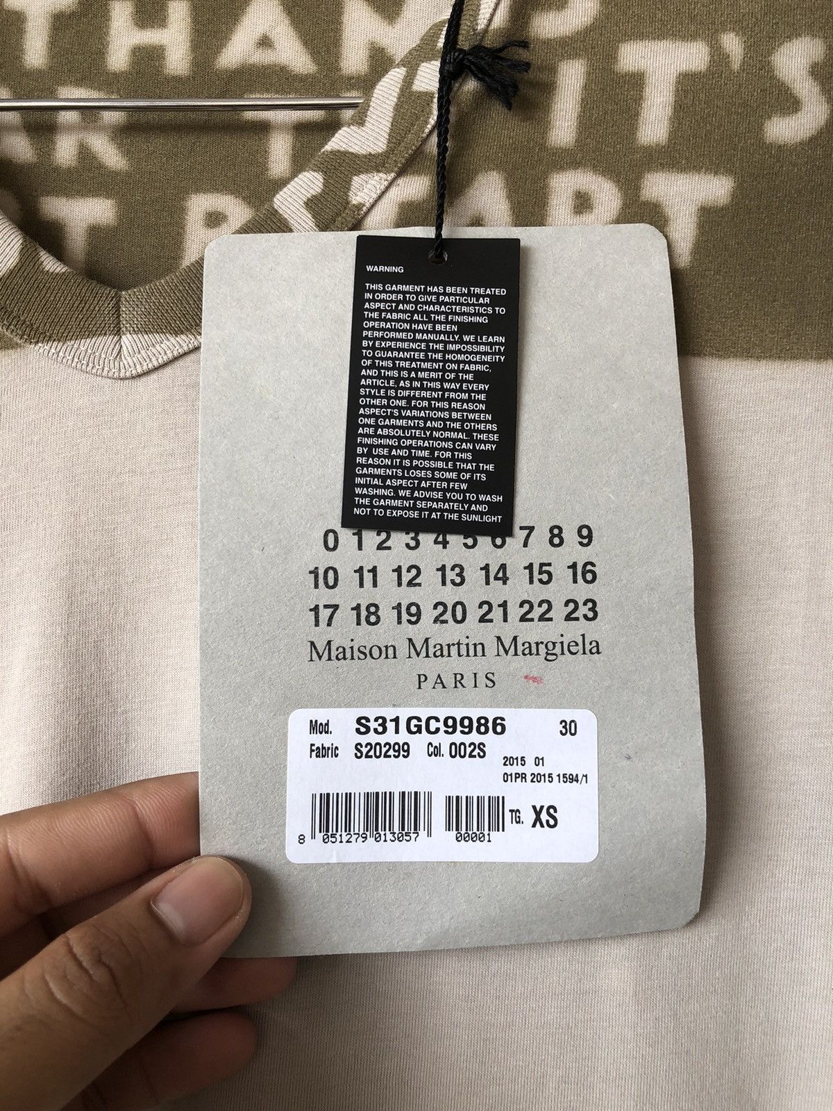 Maison Margiela Rare❗️Maison Martin Margiela Econic Graphic T-Shirt Size XS / US 0-2 / IT 36-38 - 8 Thumbnail
