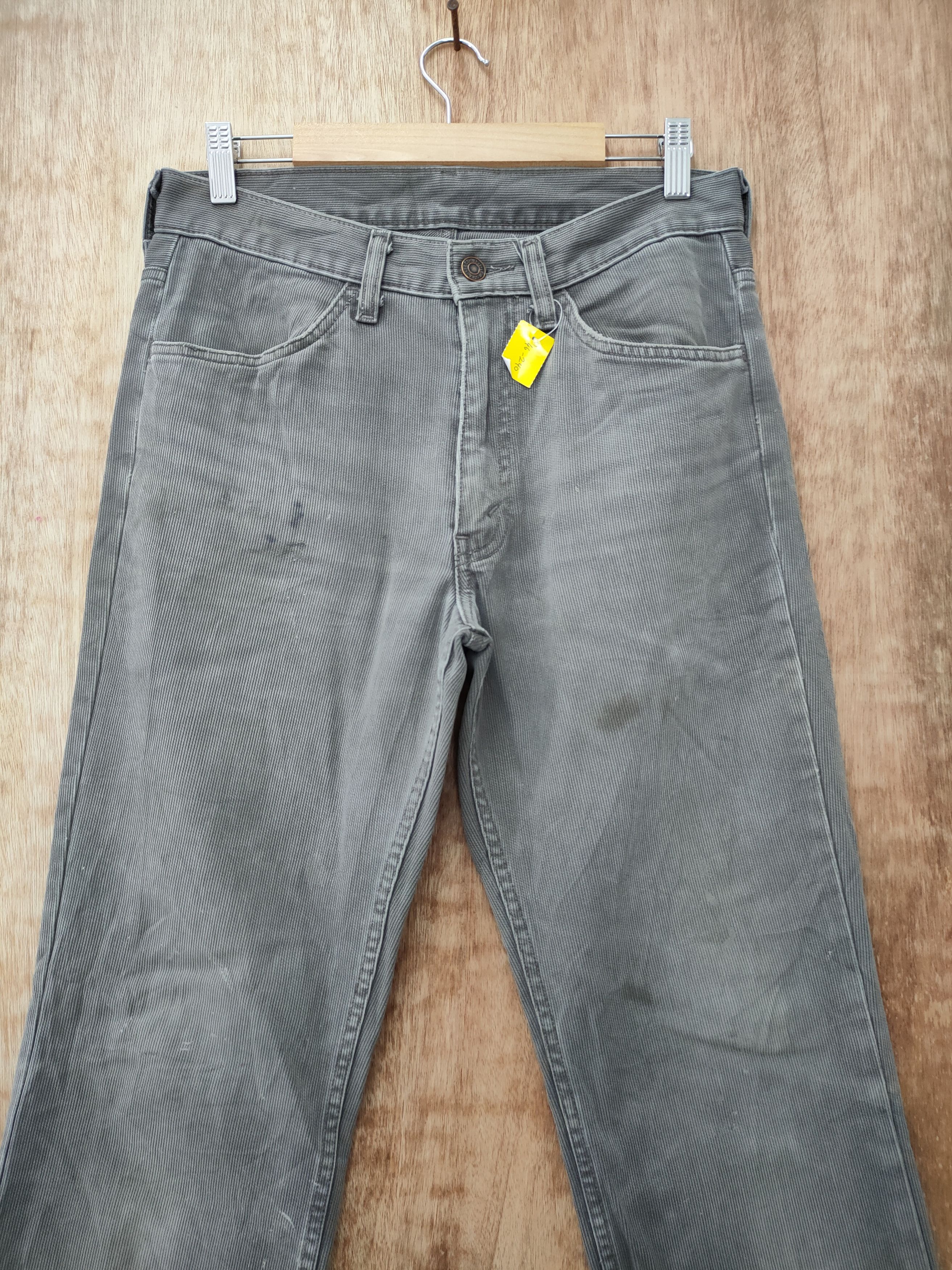 Levi's DLL levis corduroy faded streetwear vintage pants #46-240T Size US 31 - 4 Thumbnail