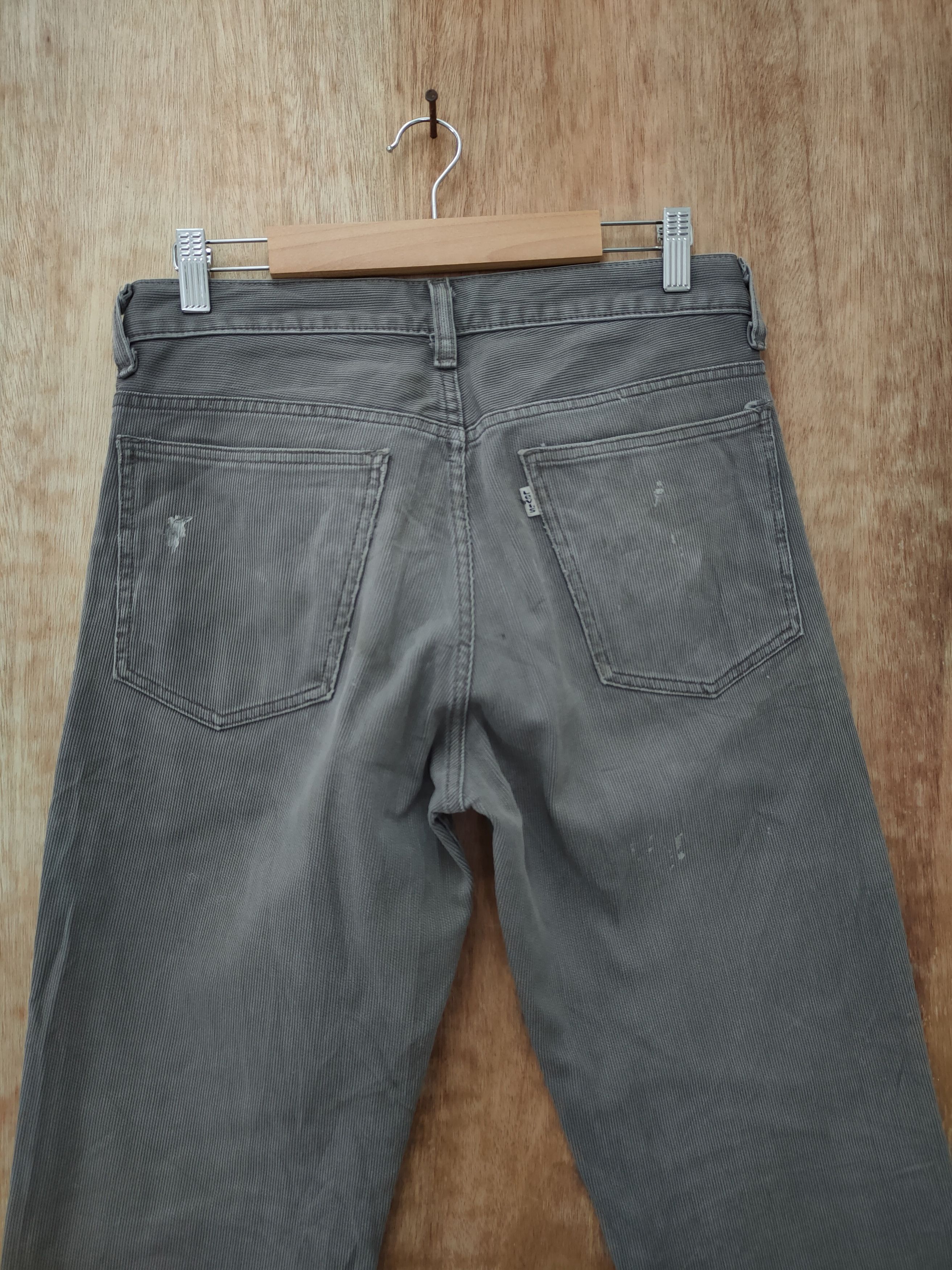 Levi's DLL levis corduroy faded streetwear vintage pants #46-240T Size US 31 - 9 Thumbnail