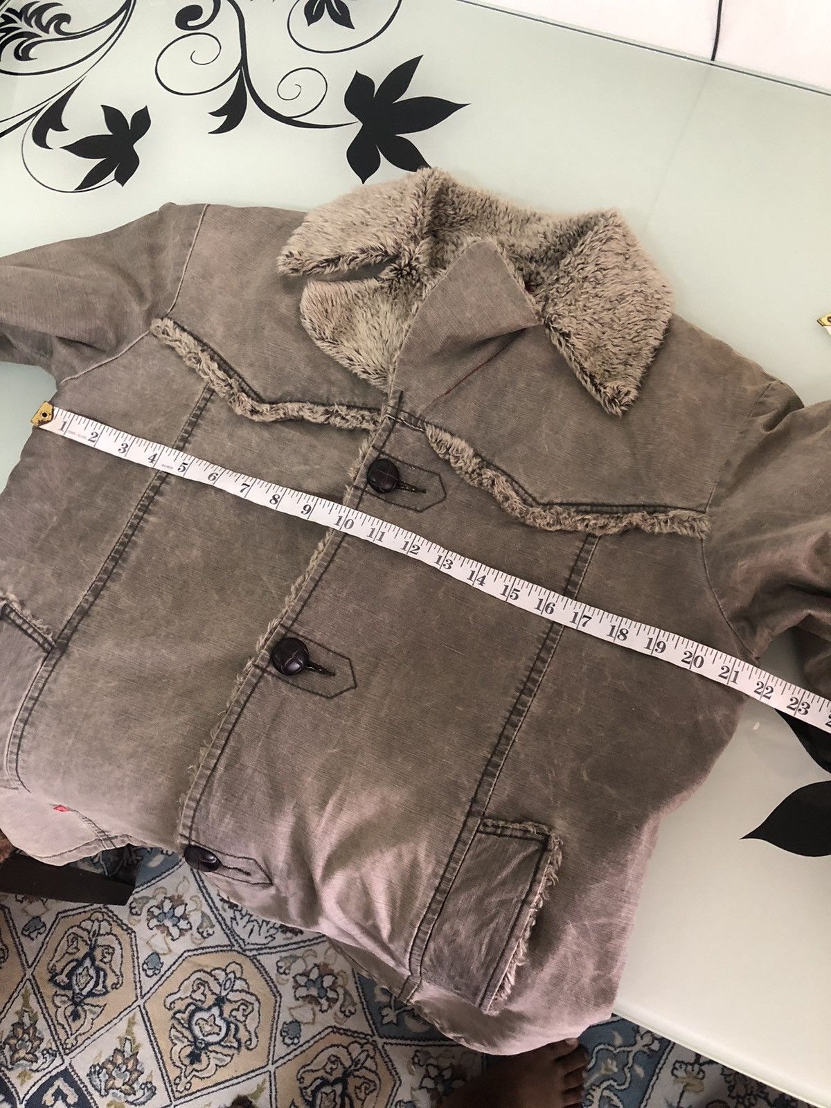 Levi's Vintage Levis Redloop Faded Distressed Sherpa Jacket Size US M / EU 48-50 / 2 - 21 Thumbnail