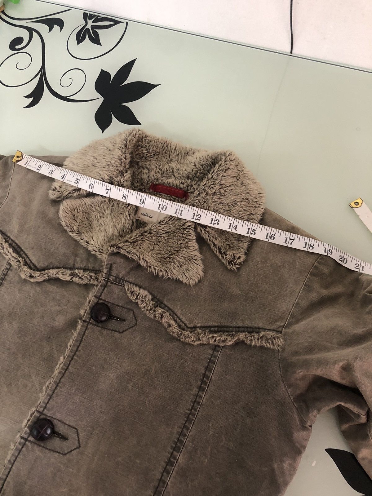 Levi's Vintage Levis Redloop Faded Distressed Sherpa Jacket Size US M / EU 48-50 / 2 - 22 Thumbnail