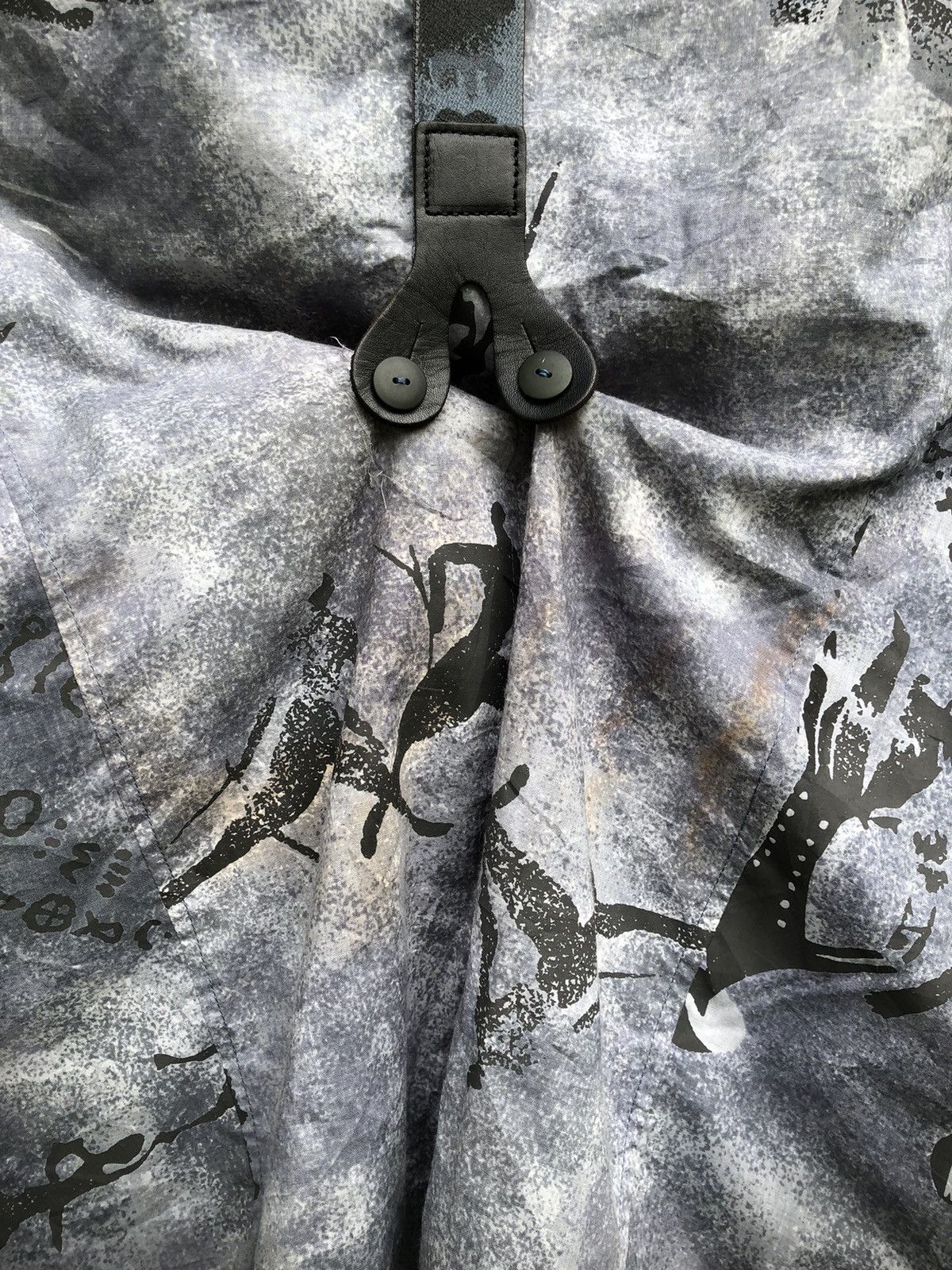 Kansai Yamamoto Archival Kansai International Art Printed Suspender Jacket Size US M / EU 48-50 / 2 - 10 Thumbnail