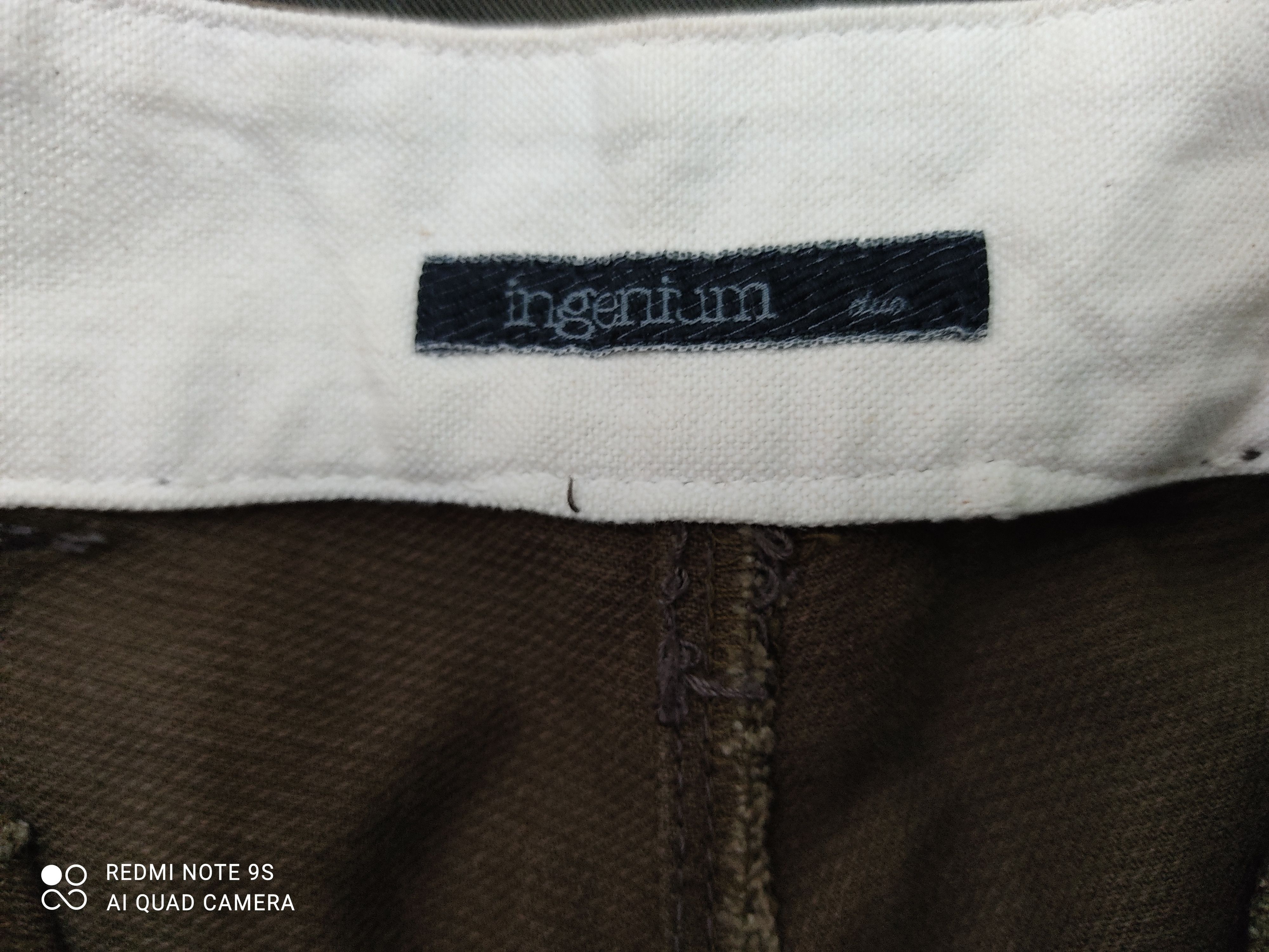 Japanese Brand Ingenium Multipocket Utility Cargo Pants Size US 28 / EU 44 - 13 Thumbnail