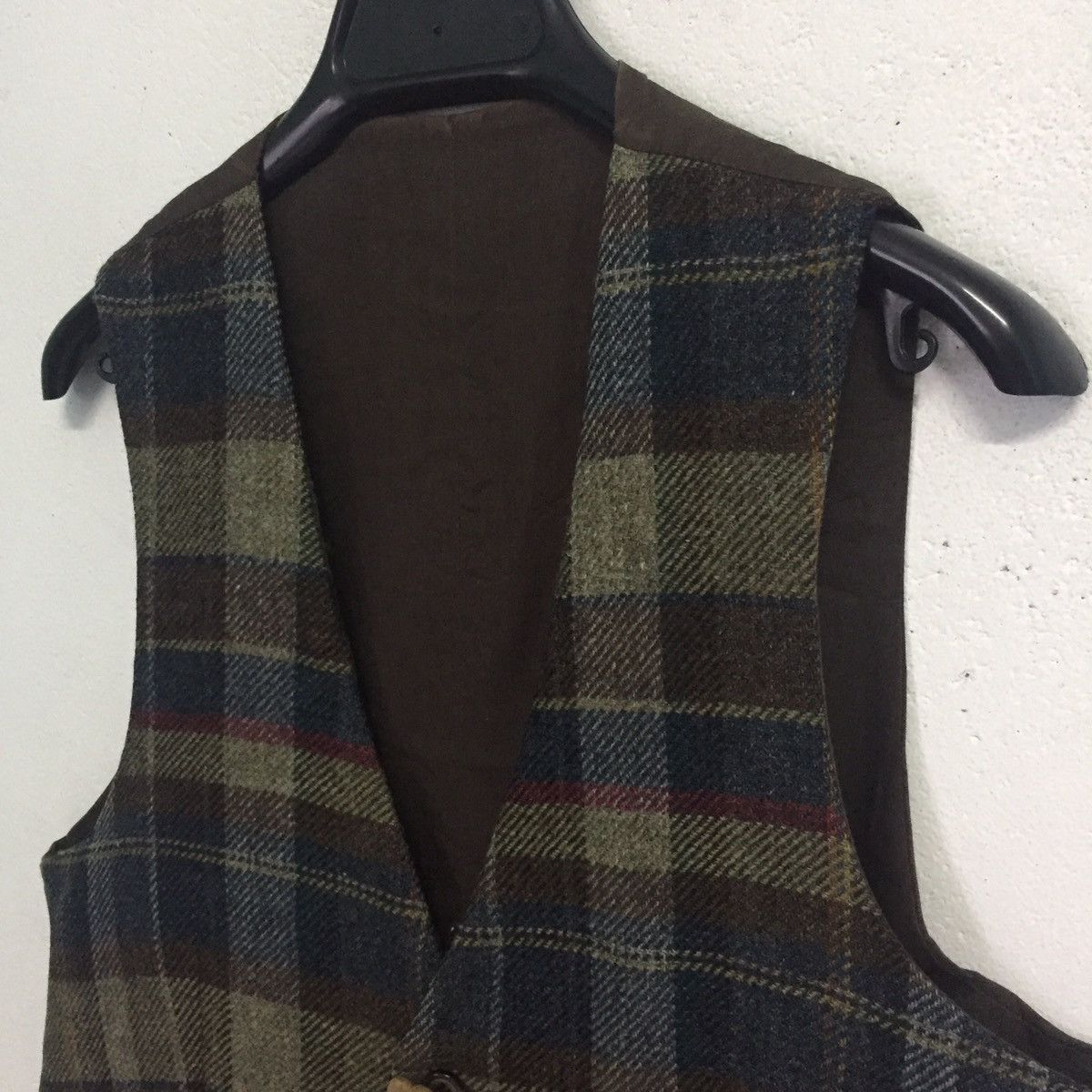 Lardini Lardini Nova Checkered Wool Vest MADE IN ITALY Size US S / EU 44-46 / 1 - 5 Thumbnail